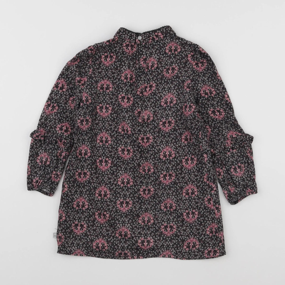 IKKS - robe noir, rose - 18 mois