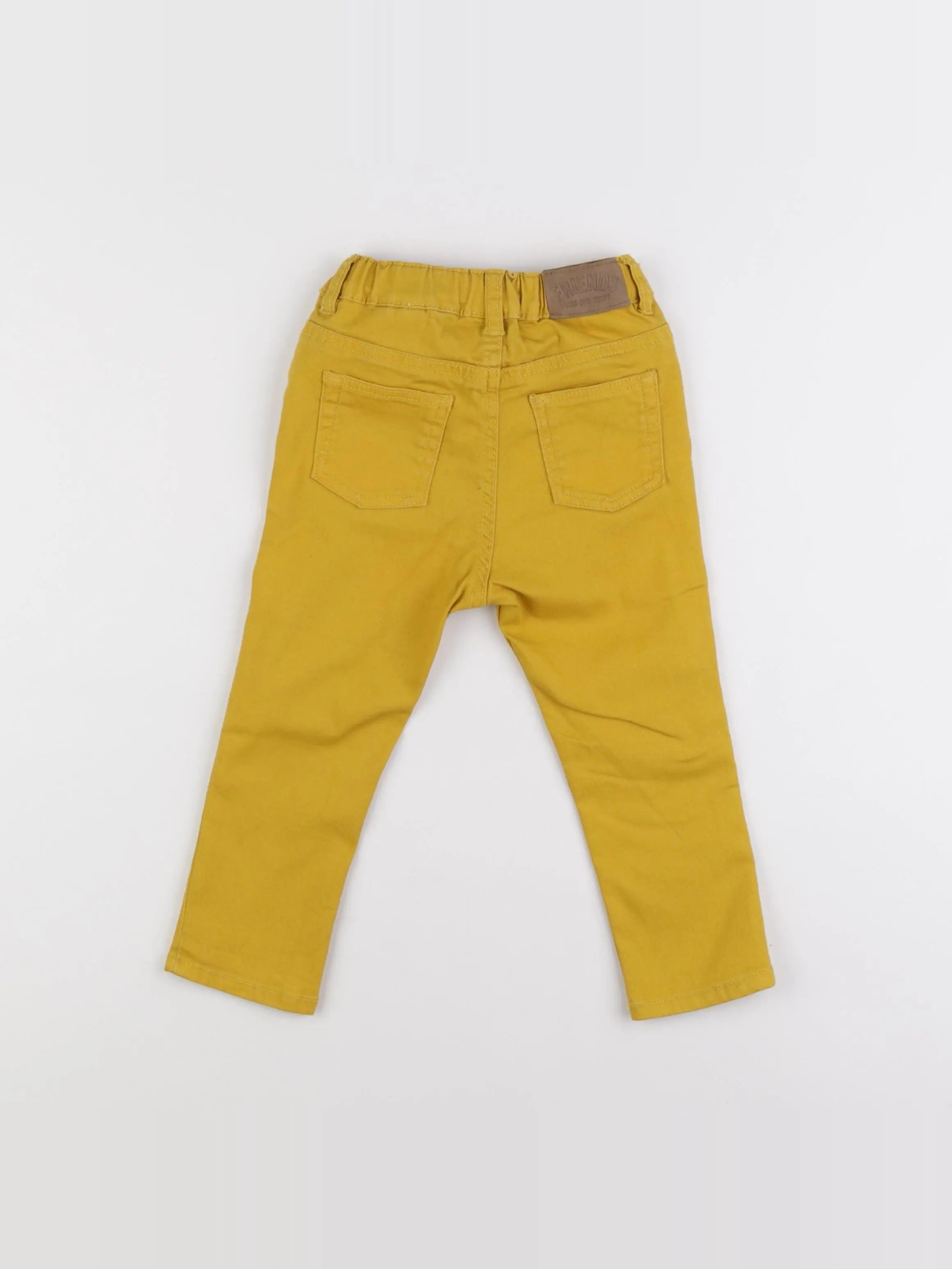 H&M - pantalon jaune - 12/18 mois