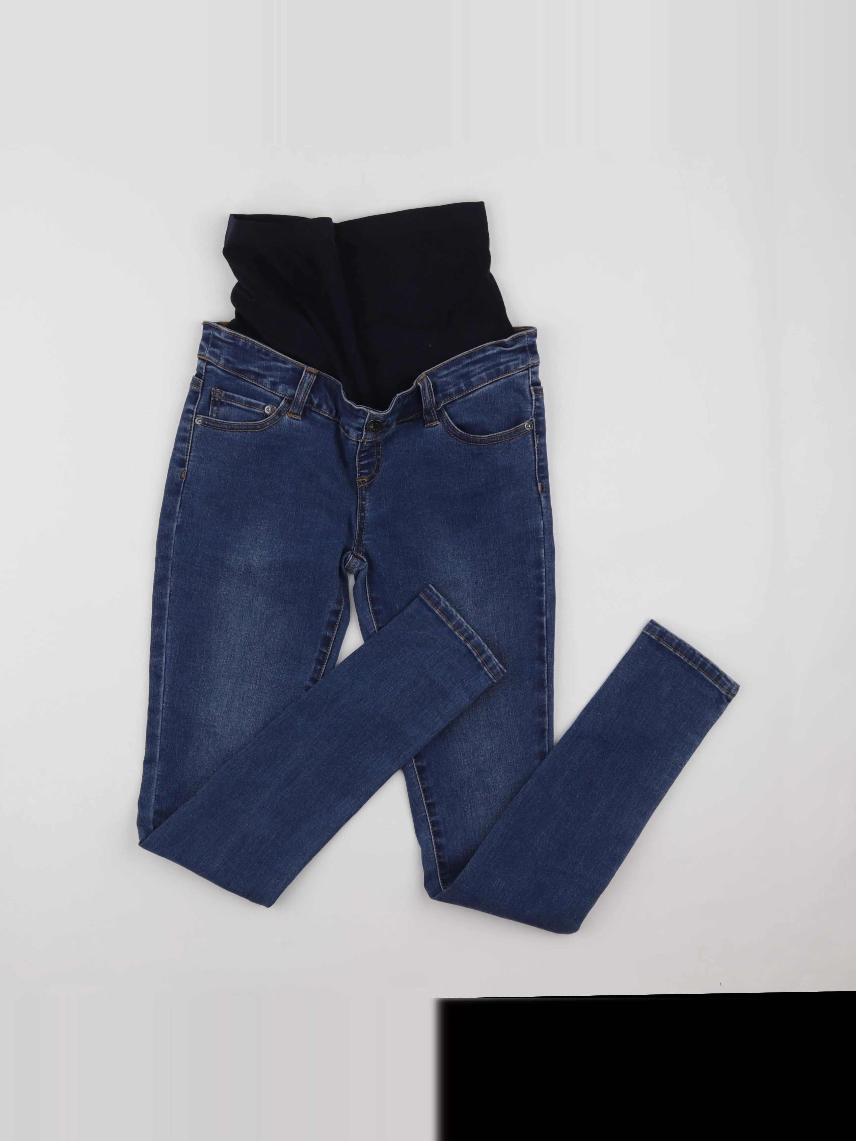 Vertbaudet - jean grossesse bleu - 36