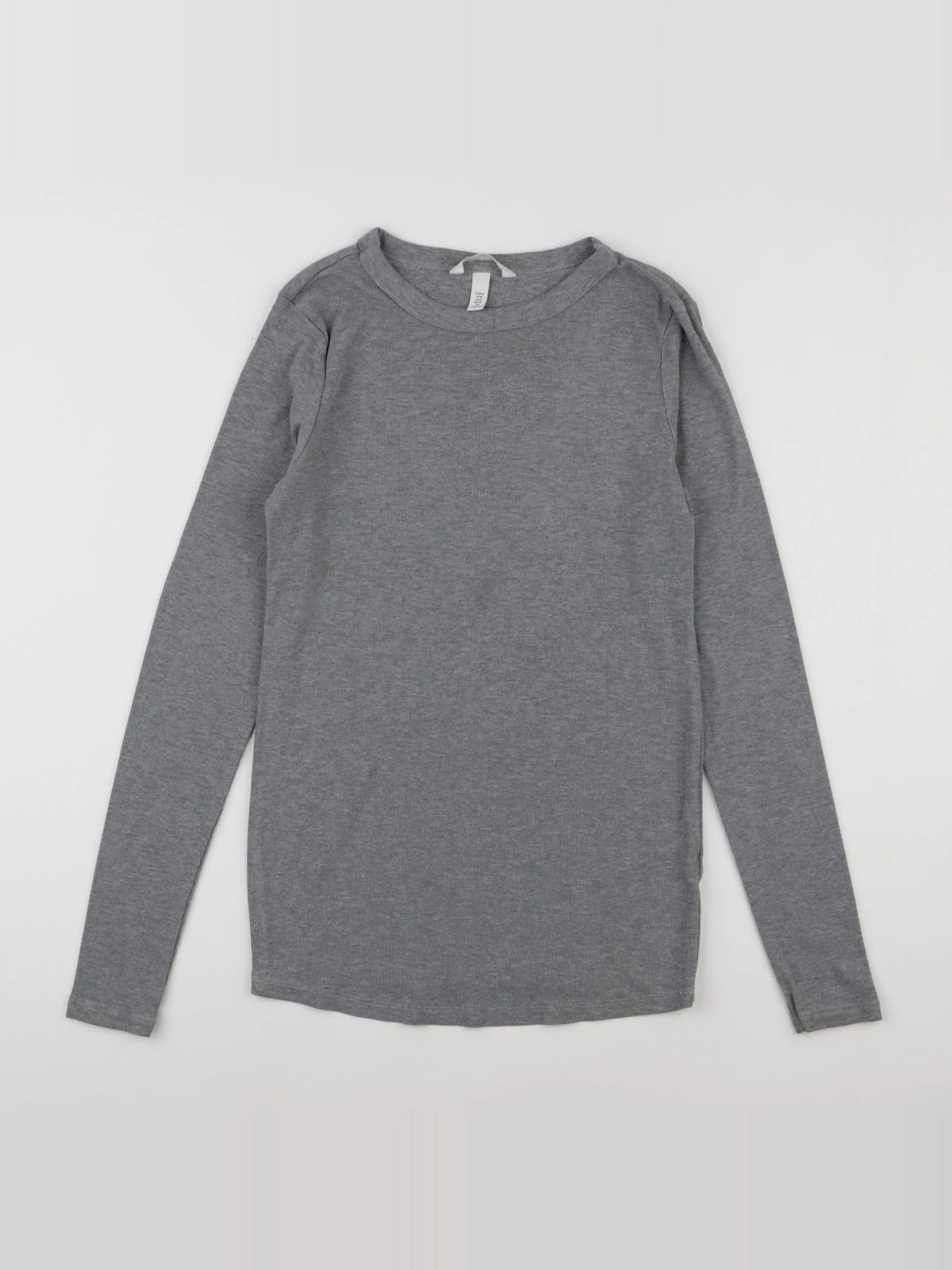 H&M - tee-shirt grossesse gris - m