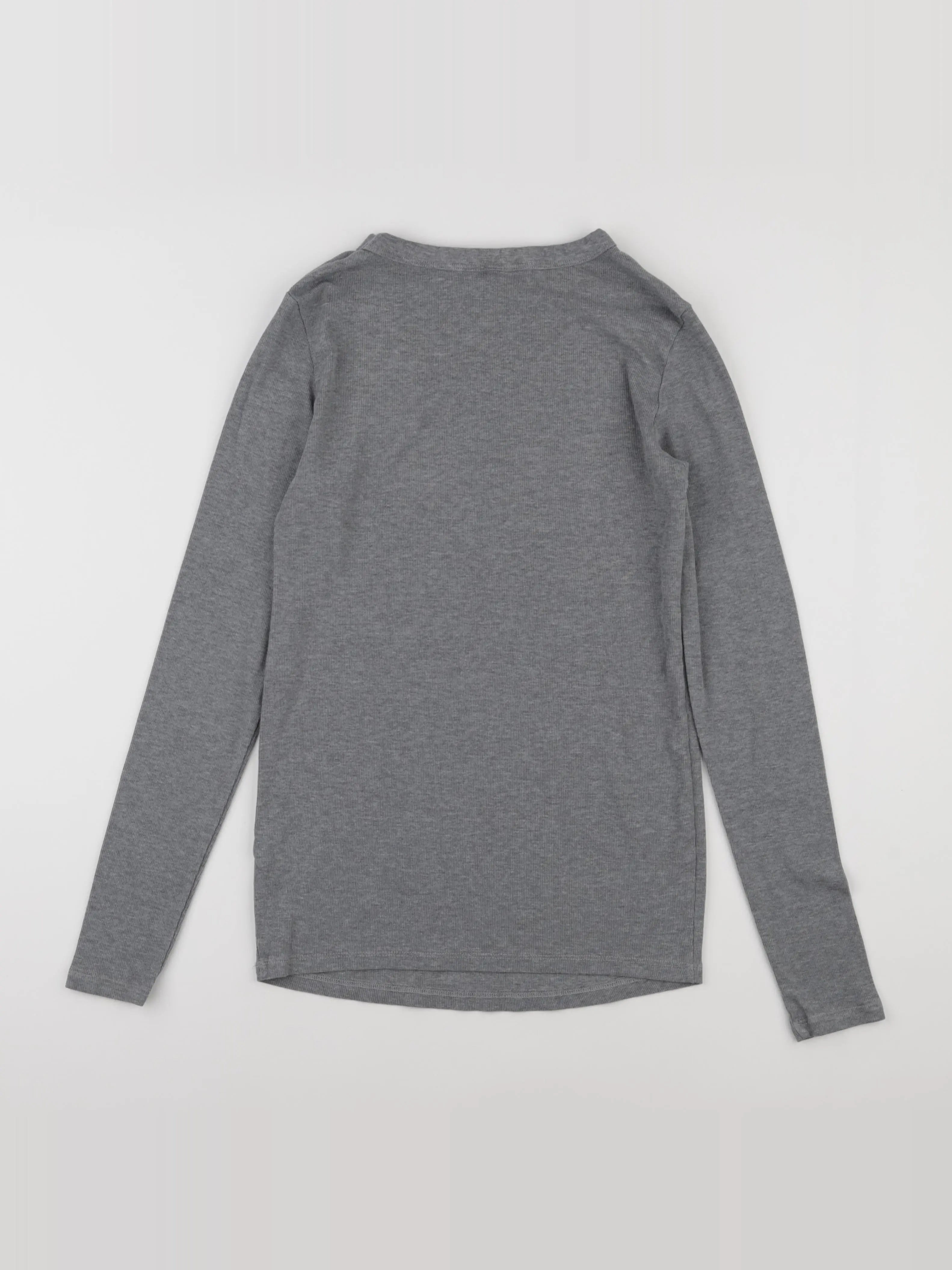 H&M - tee-shirt grossesse gris - m