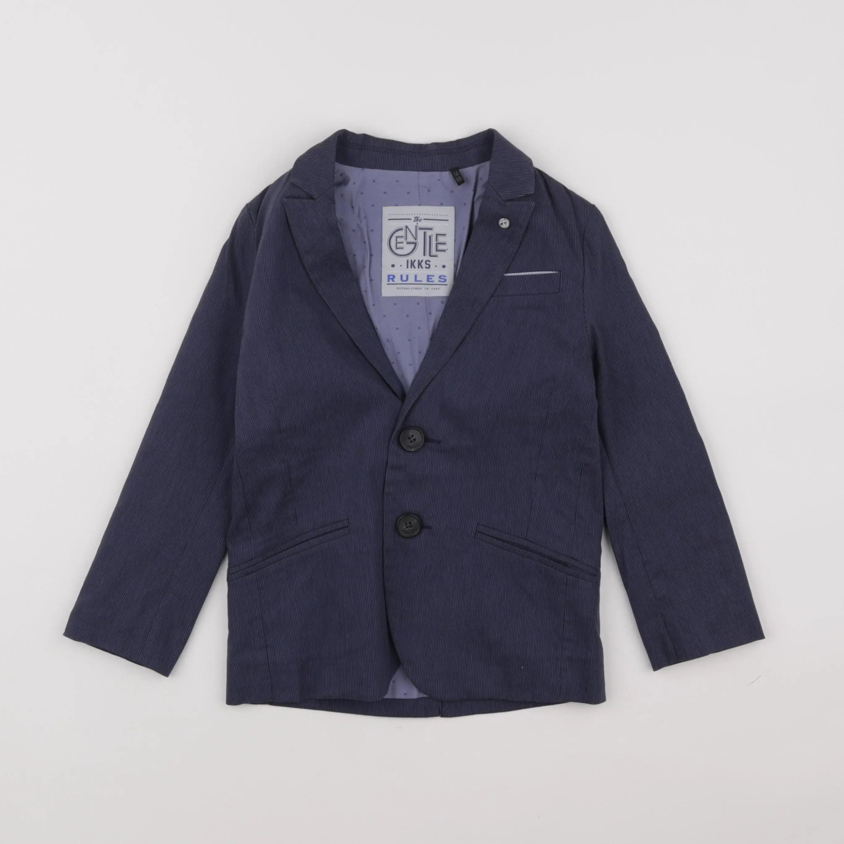 IKKS - veste bleu - 5 ans