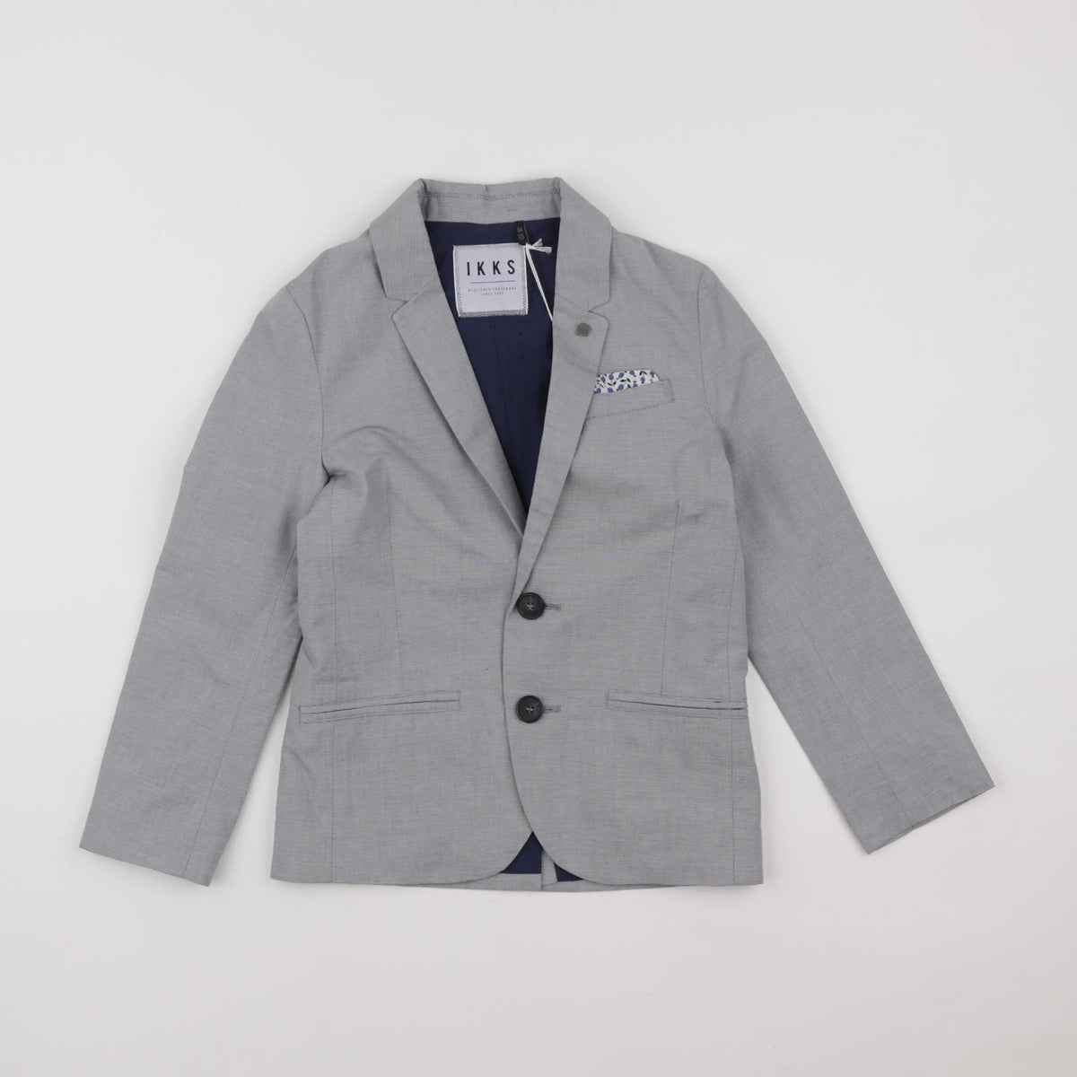 IKKS - veste gris - 8 ans