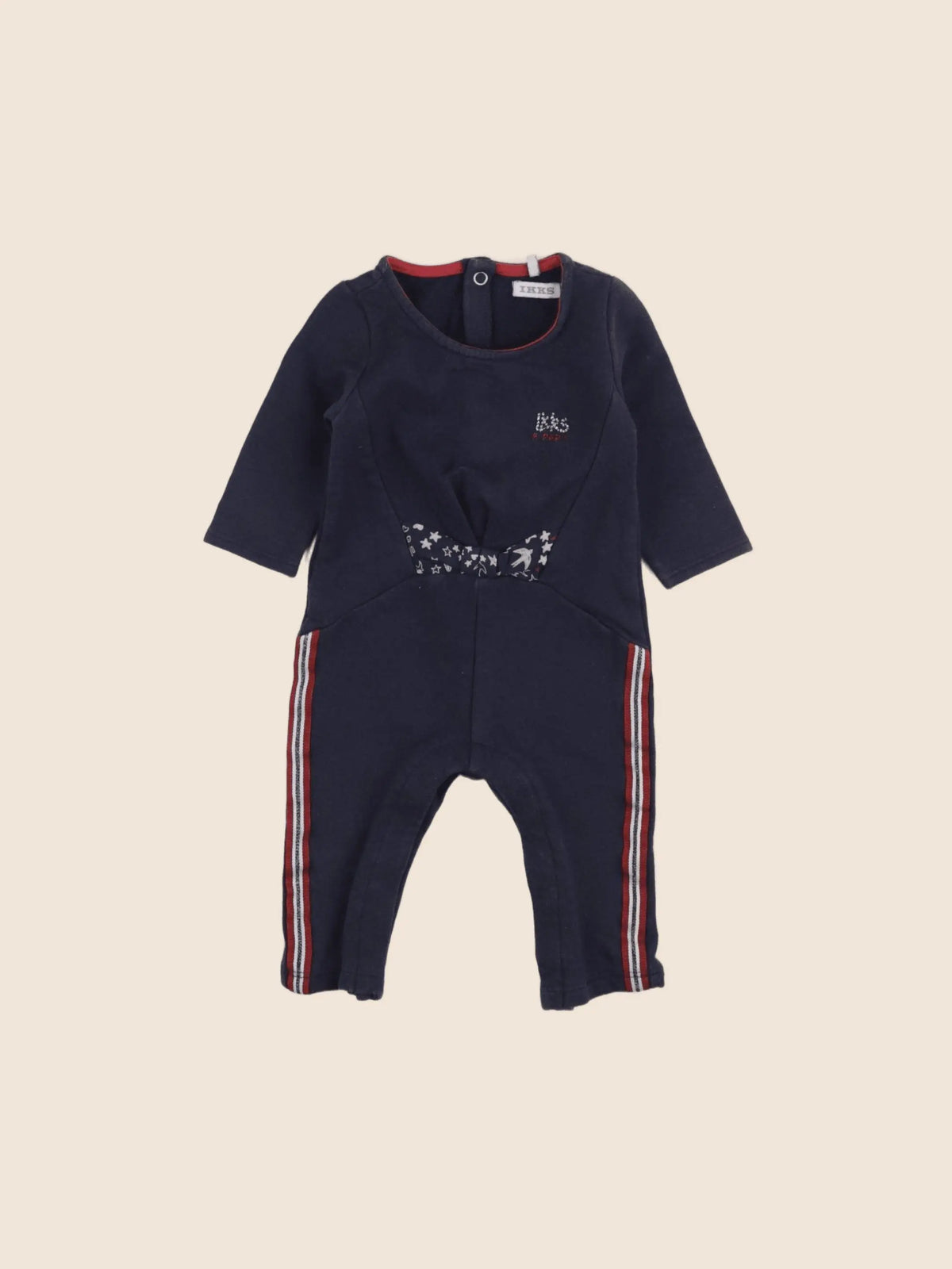 IKKS - pyjama coton bleu - 3 mois