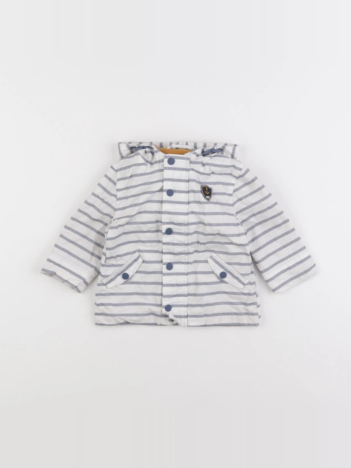 Vertbaudet - imperméable blanc - 6 mois