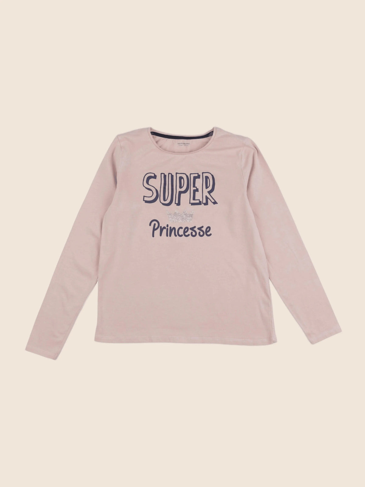 Vertbaudet - tee-shirt rose - 12 ans
