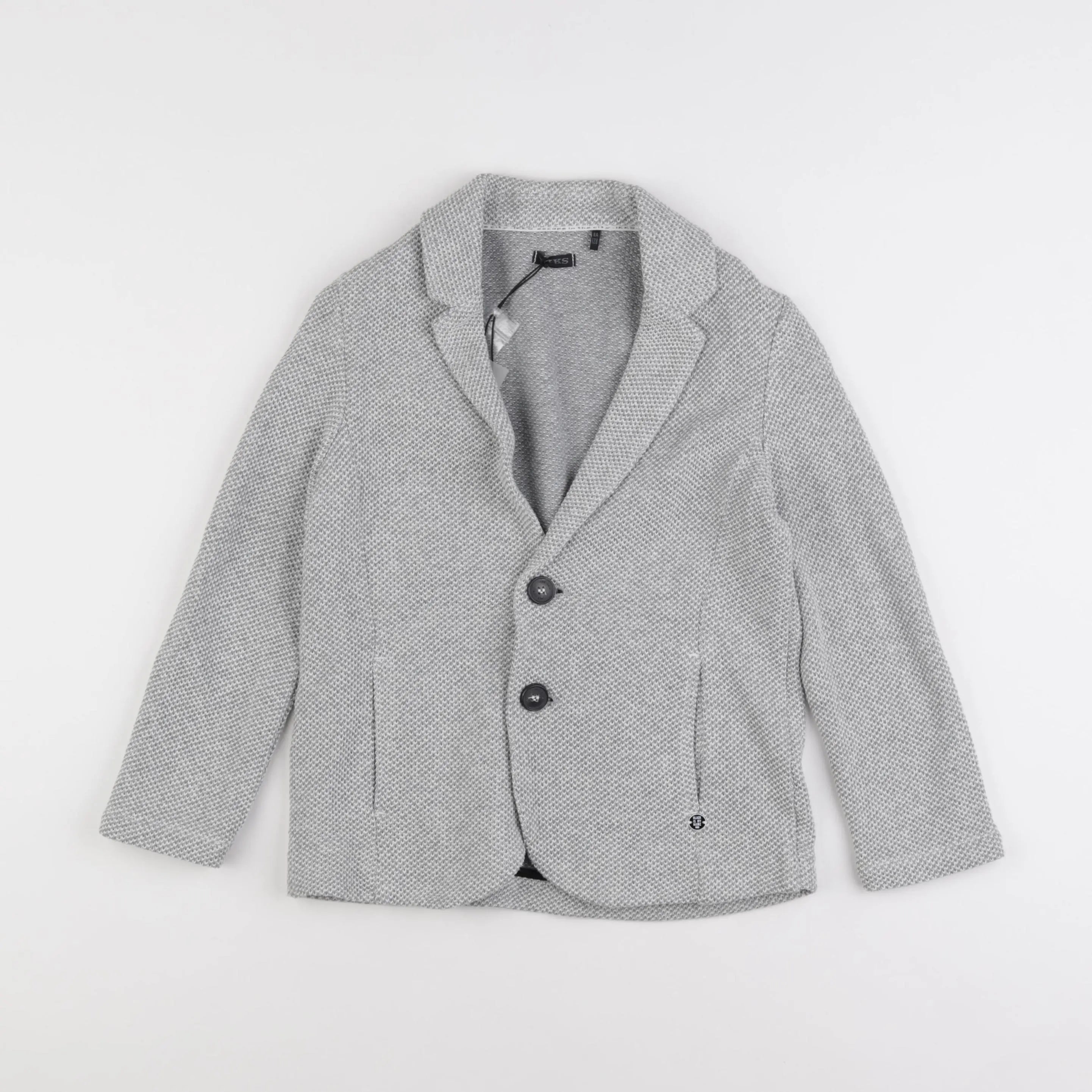 IKKS - veste gris - 8 ans