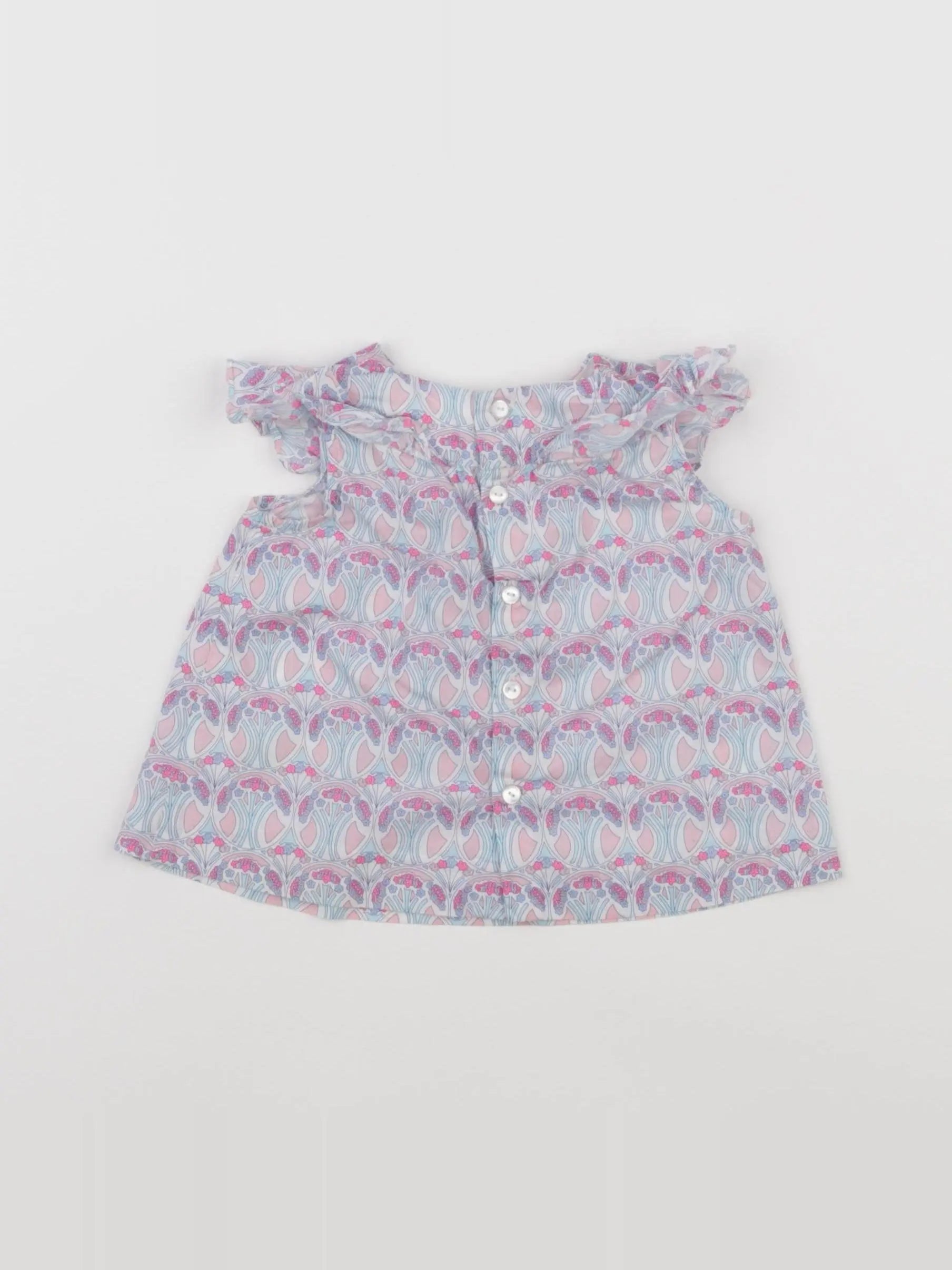 Jacadi - blouse multicolore - 6 mois