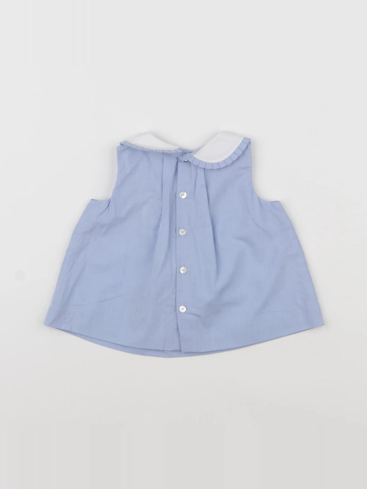 Jacadi - blouse bleu - 6 mois