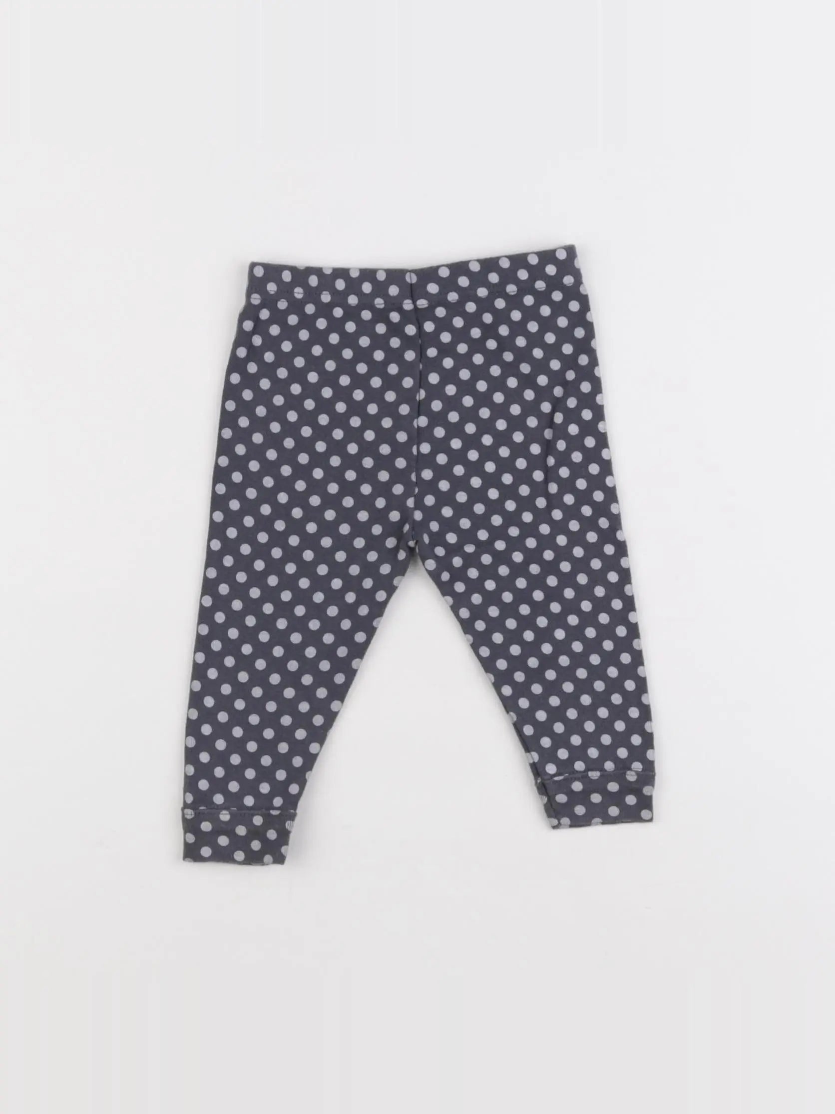 Petit Bateau - legging gris - 6 mois