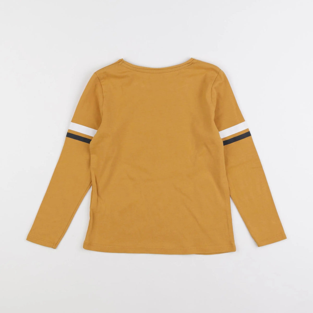 Vertbaudet - tee-shirt jaune, or - 6 ans