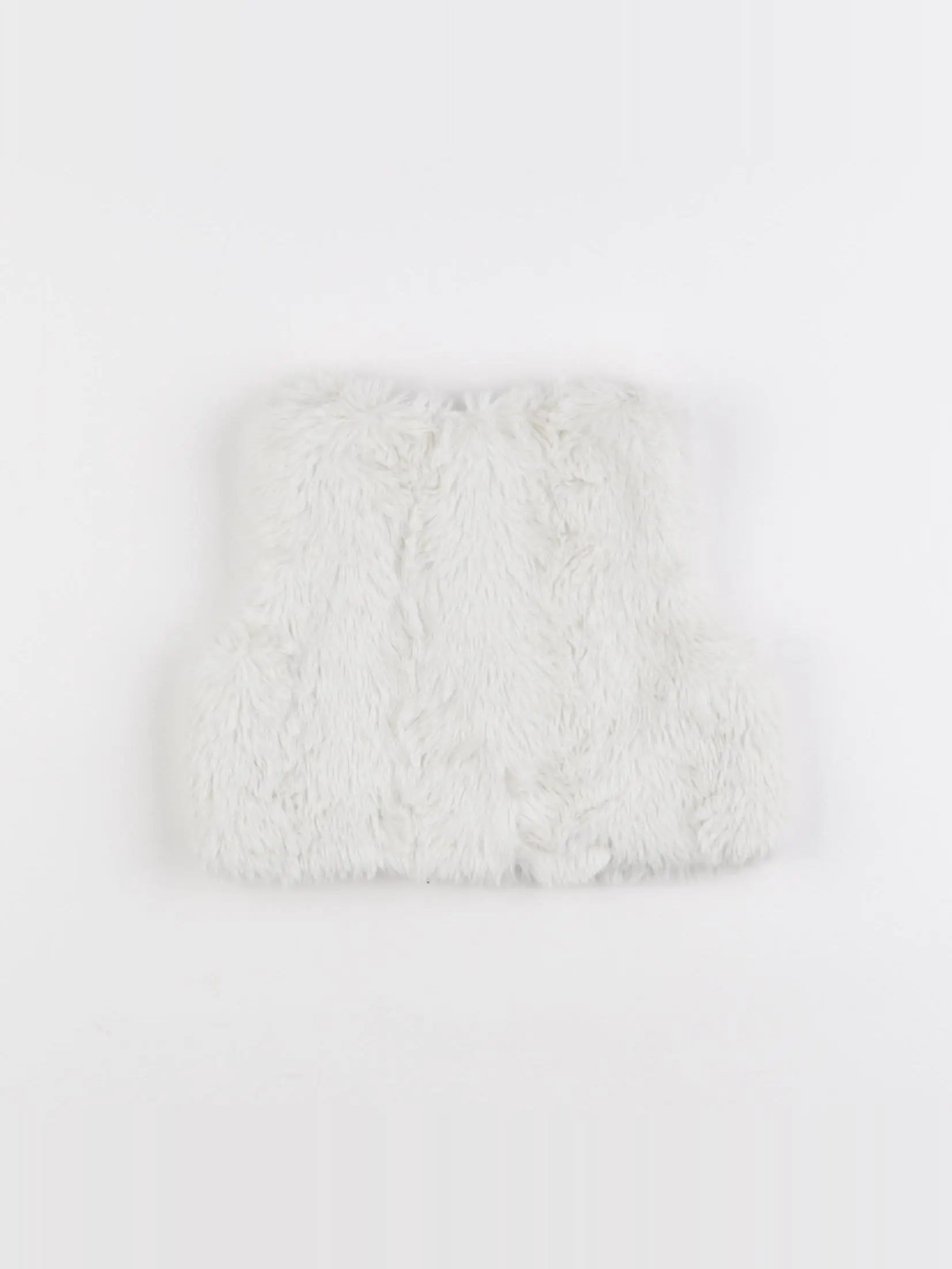 H&M - gilet blanc - 3/6 mois