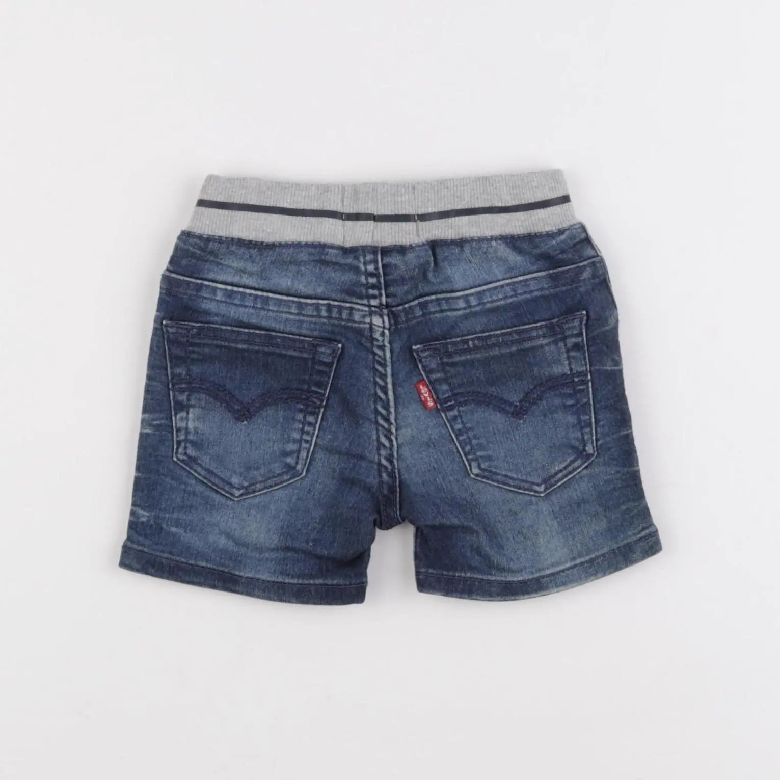 Levi's - short bleu - 12 mois