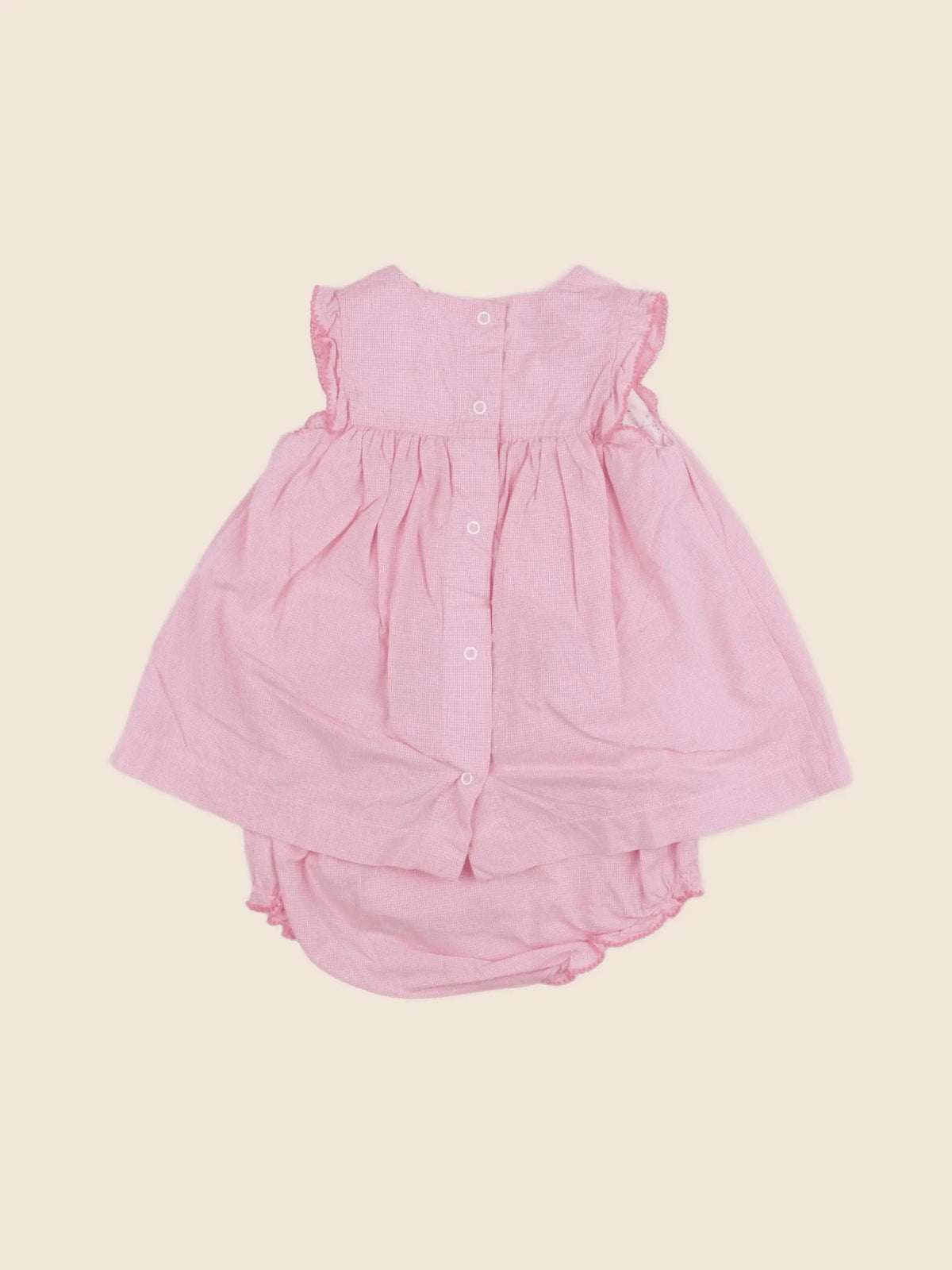 Petit Bateau - robe rose - 6 mois