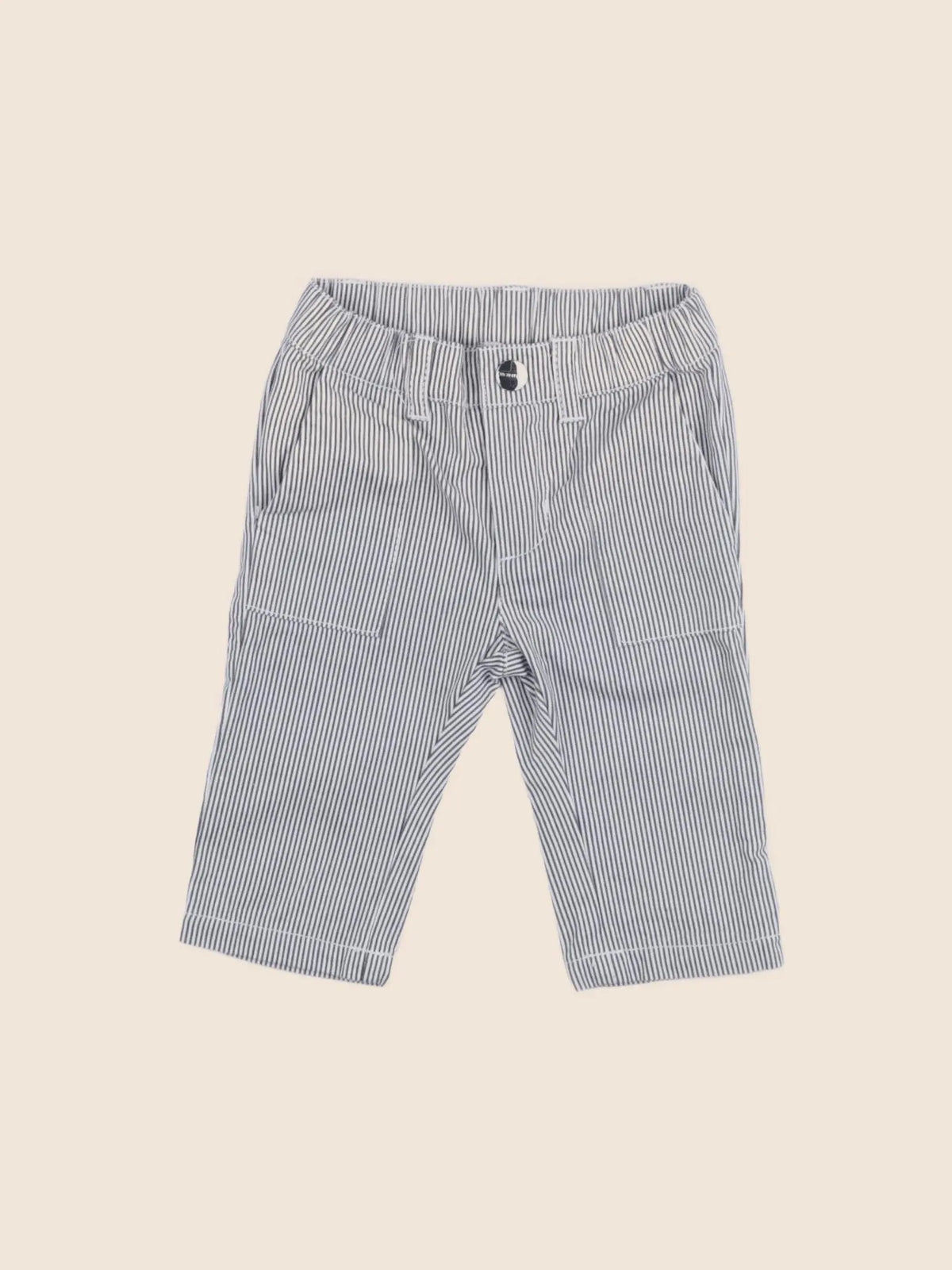 Jacadi - pantalon bleu - 6 mois