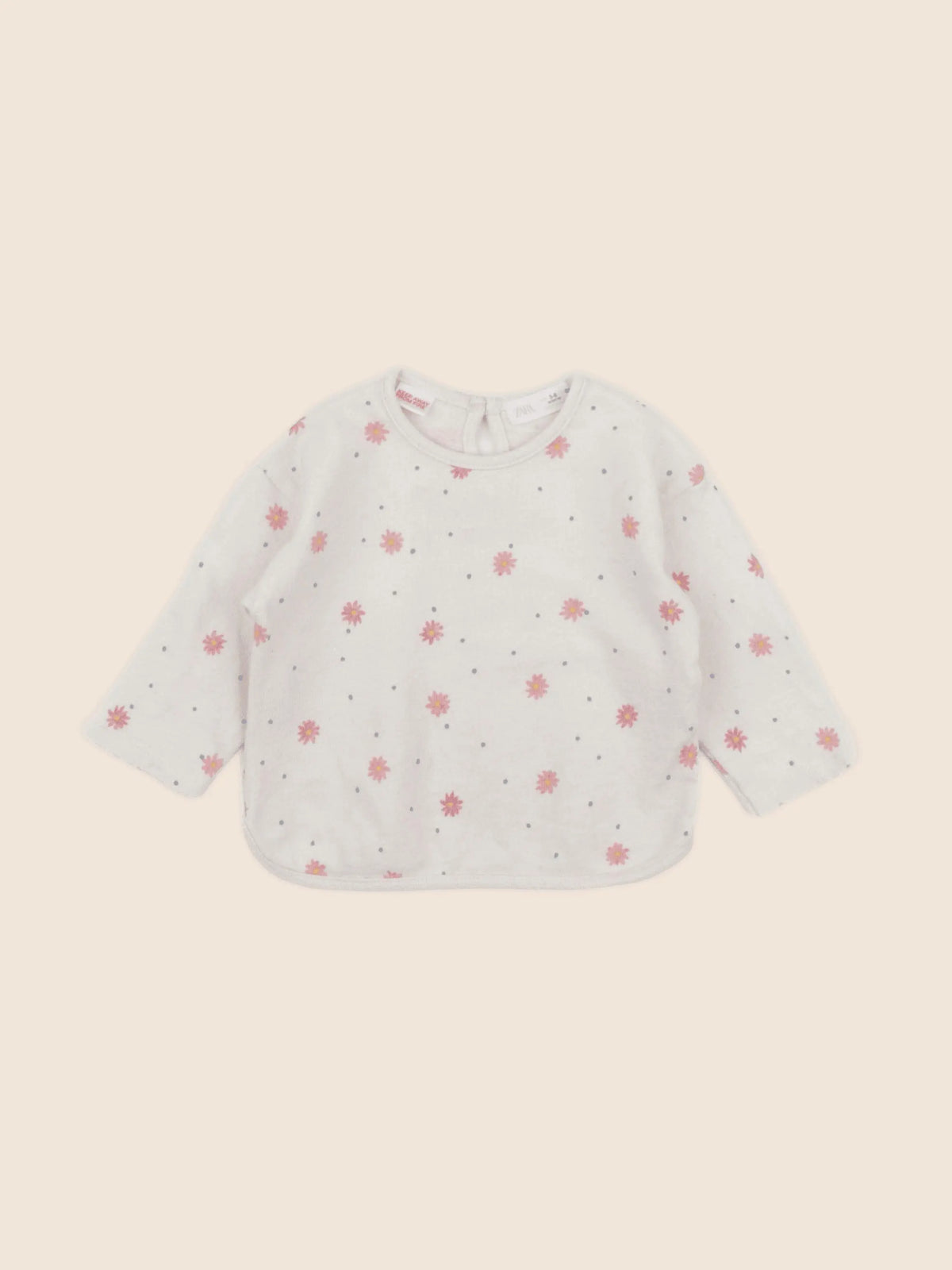 Zara - tee-shirt rose - 3/6 mois