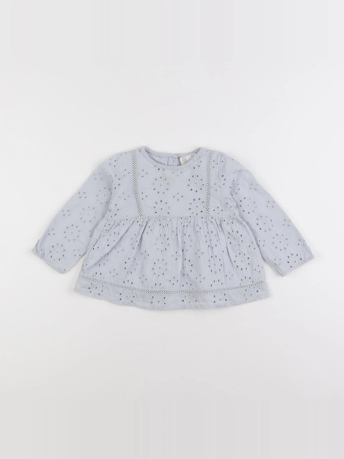 IKKS - polo imprimé au dos bleu - 12 mois