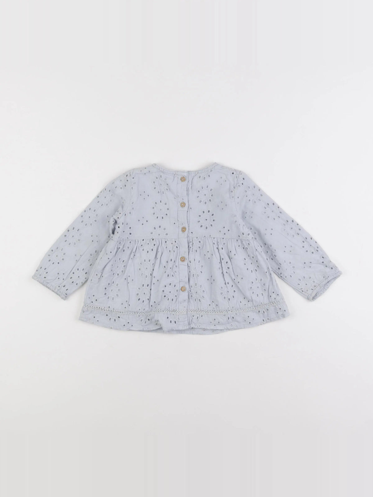 IKKS - polo imprimé au dos bleu - 12 mois