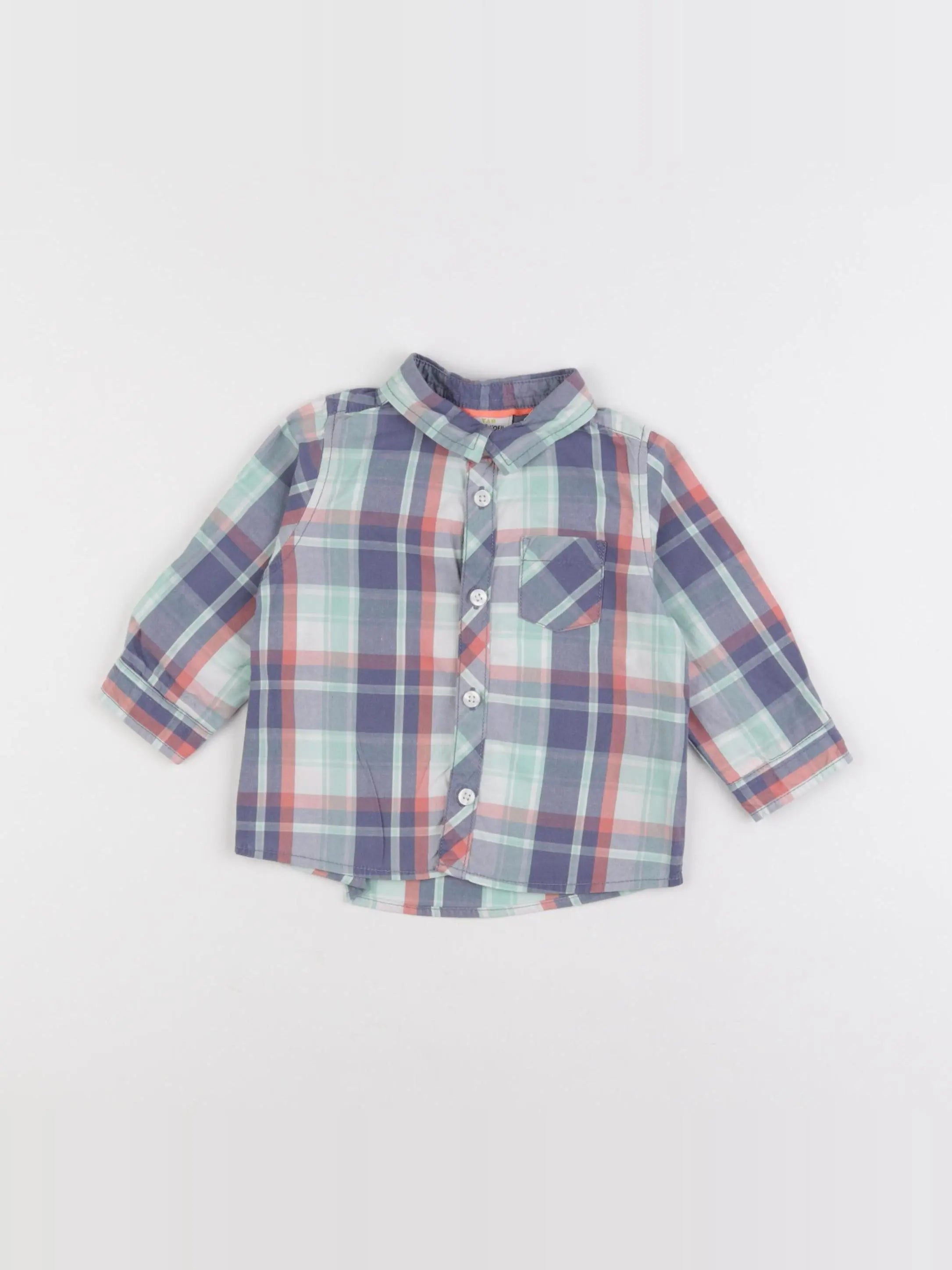 Tape à l'oeil - chemise multicolore - 9 mois