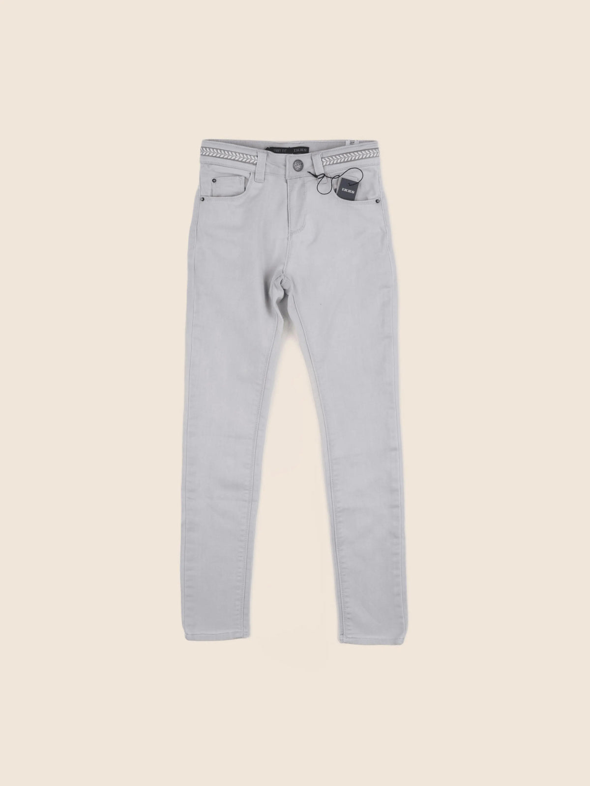 IKKS - jean gris - 8 ans
