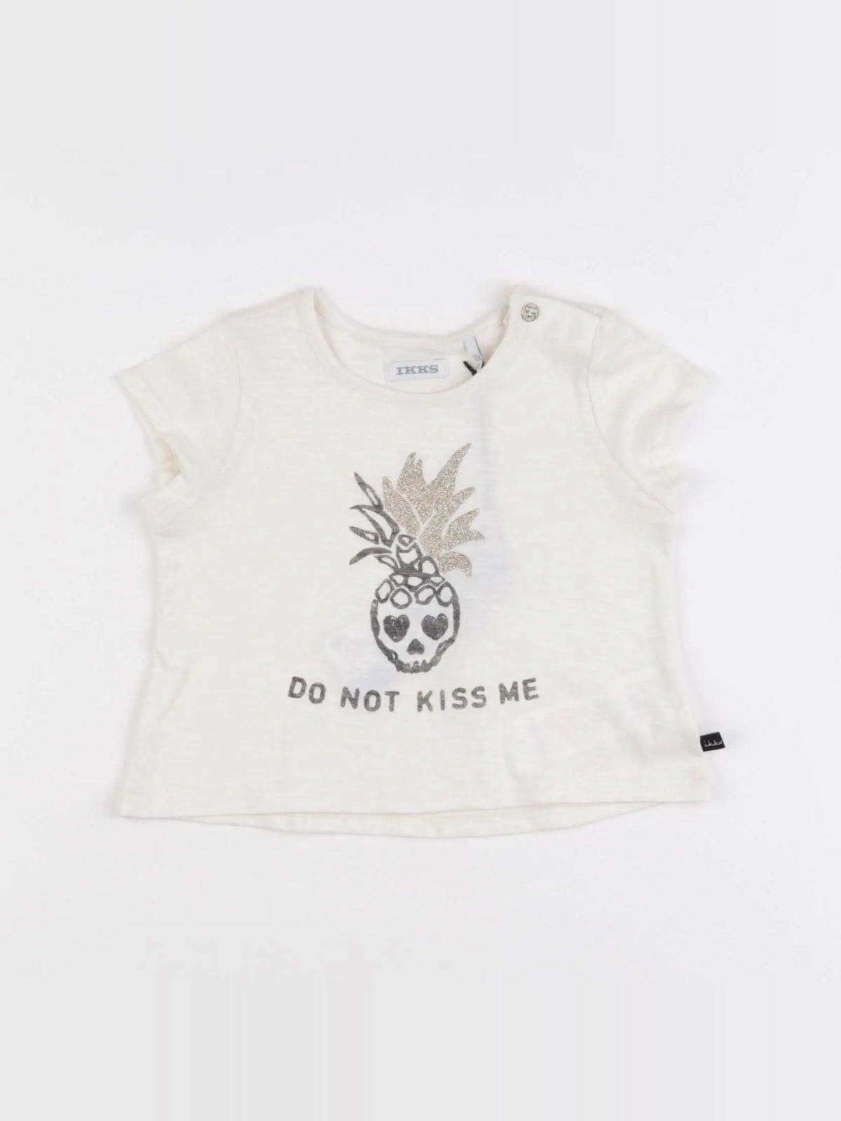 IKKS - tee-shirt beige - 12 mois