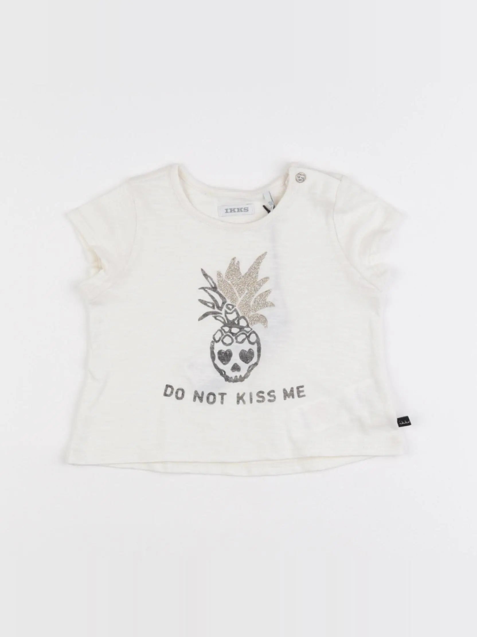 IKKS - tee-shirt beige - 12 mois