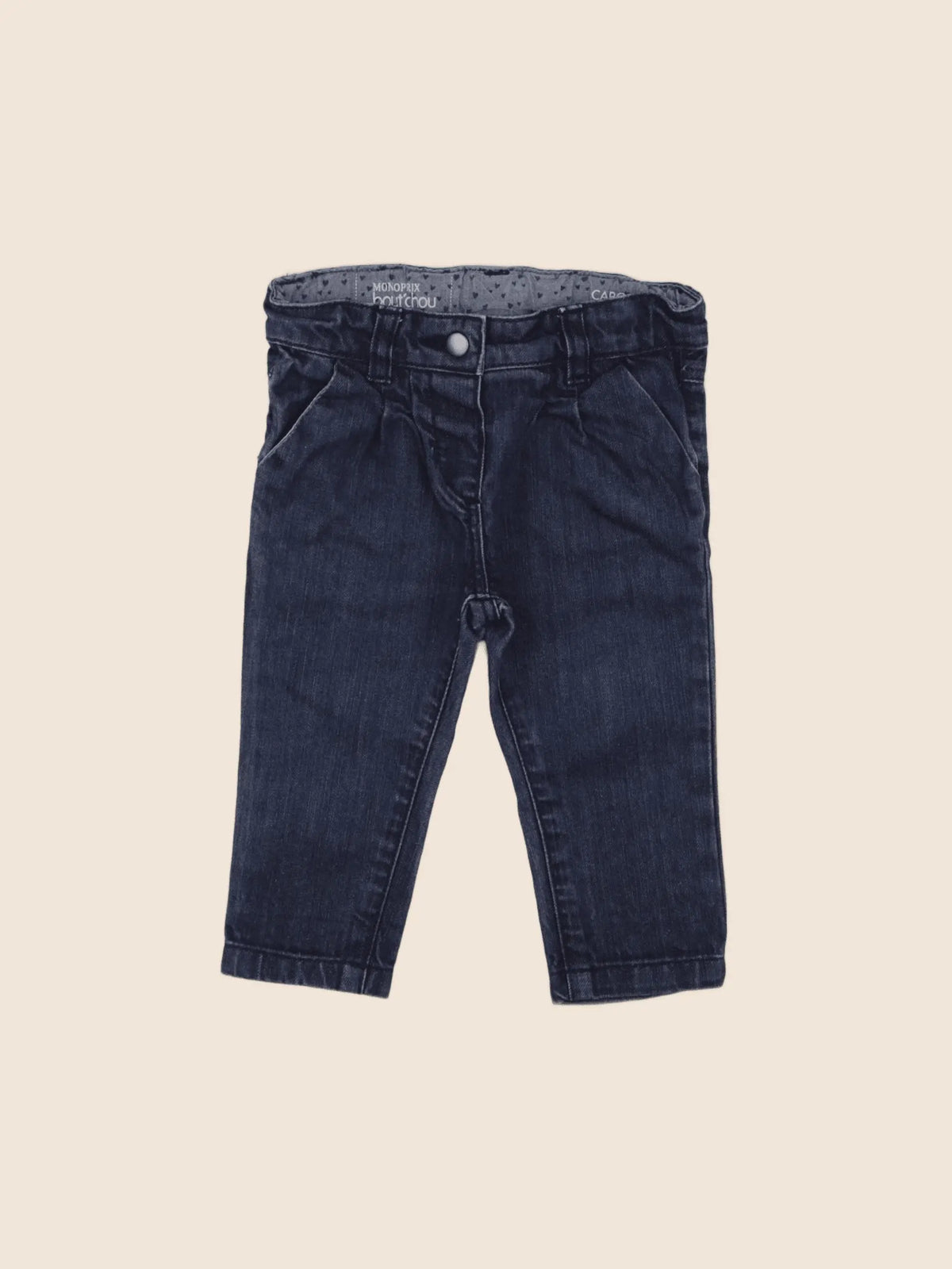 Boutchou - jean bleu - 6 mois