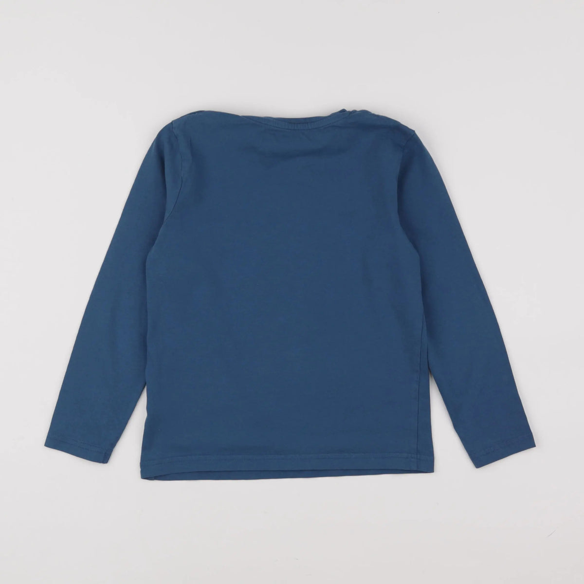 Vertbaudet - tee-shirt bleu - 8 ans
