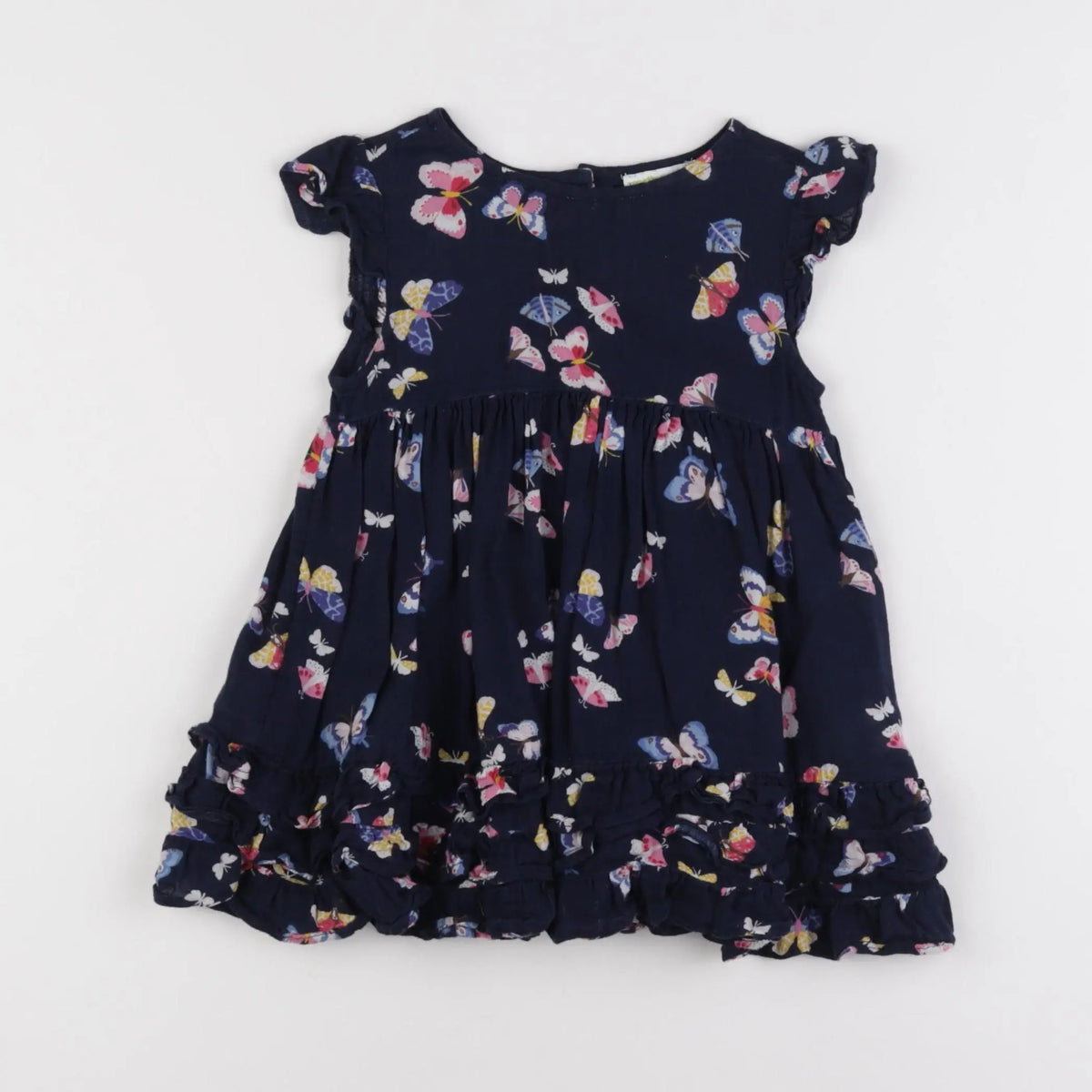 Vertbaudet - robe bleu - 2 ans