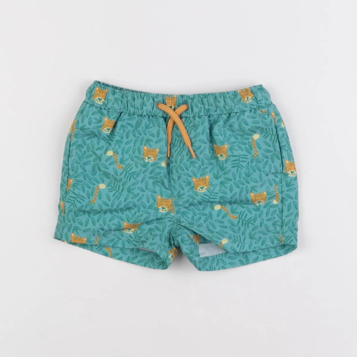 Vertbaudet - maillot de bain vert - 6 mois
