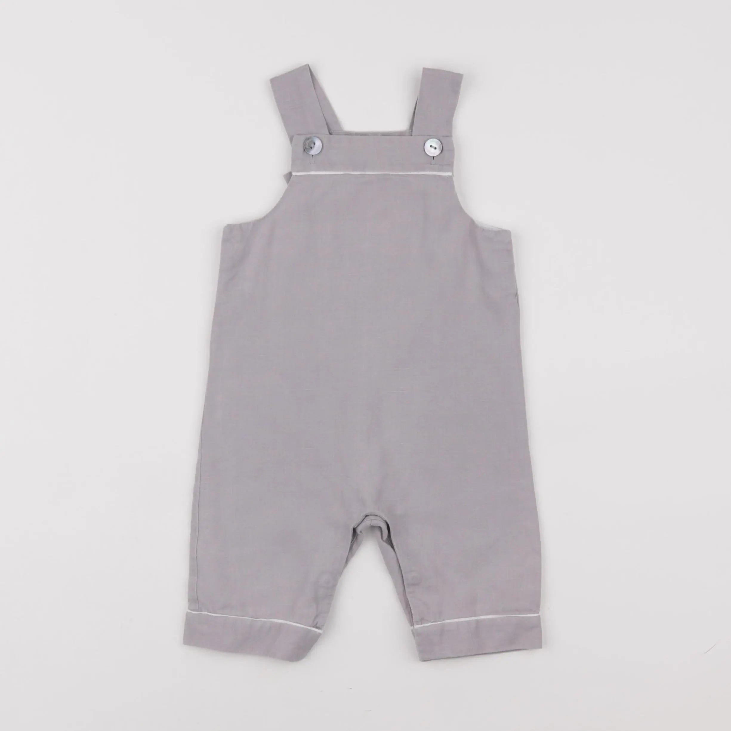 Jacadi - salopette gris - 6 mois