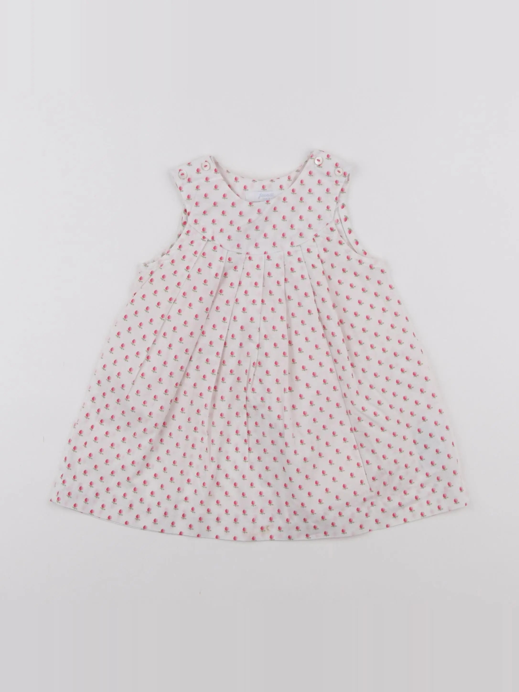 Jacadi - robe blanc - 12 mois