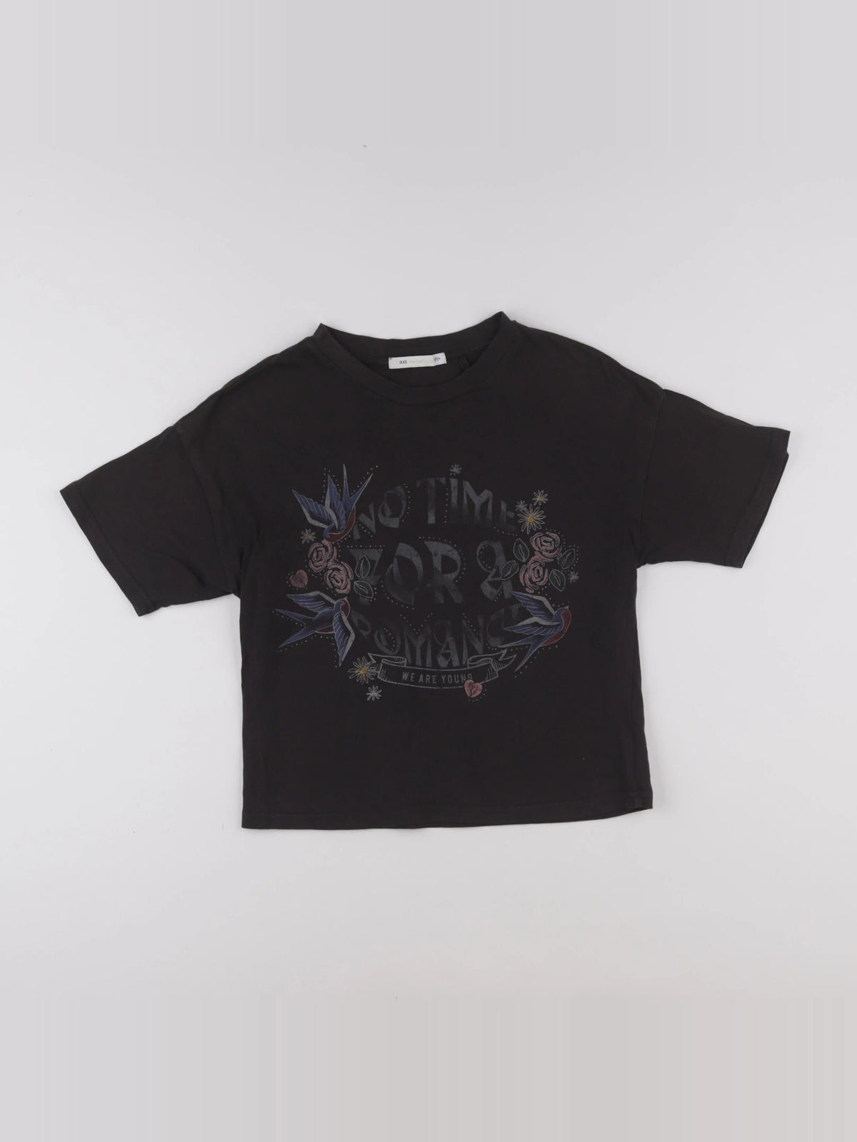 IKKS - tee-shirt gris - 10 ans