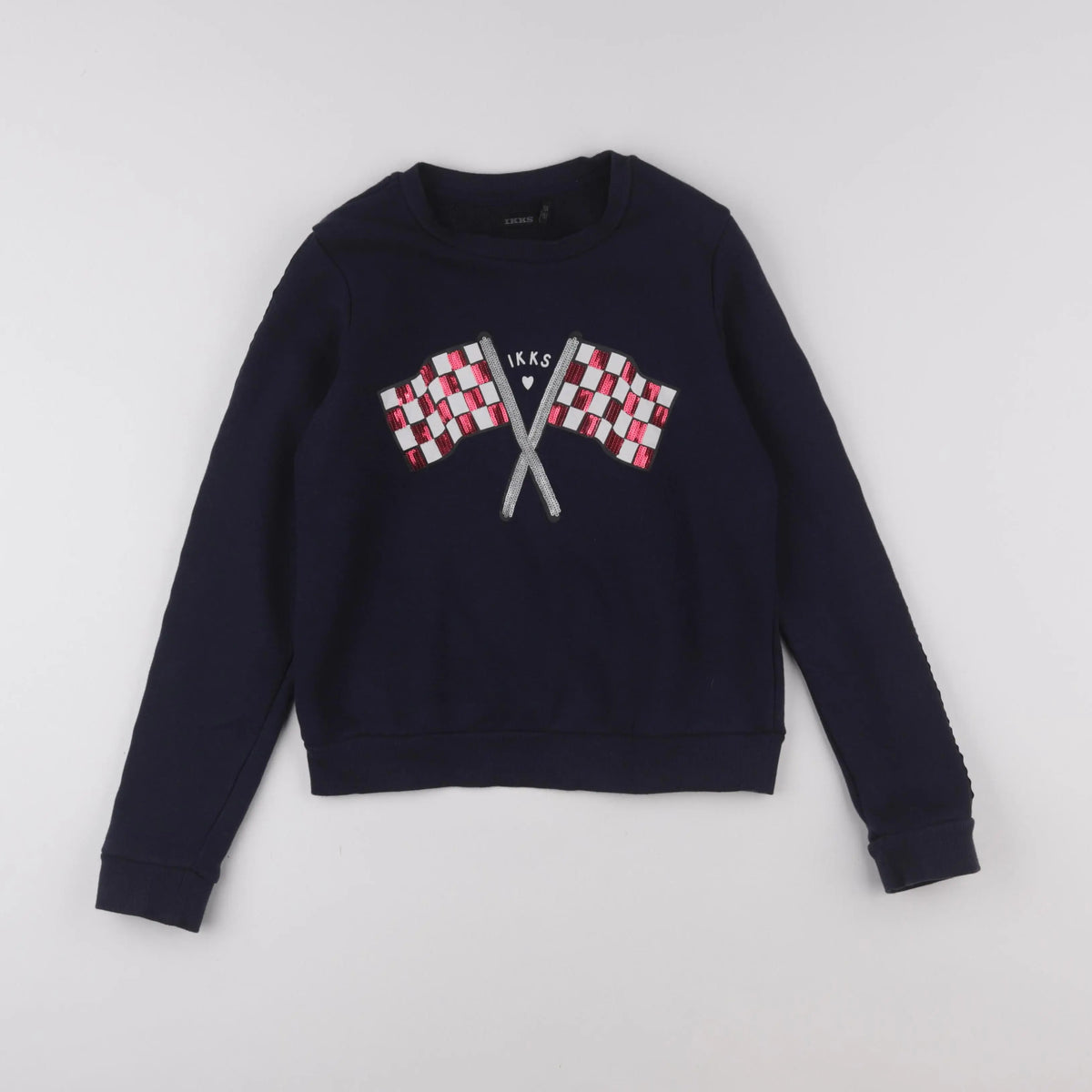 IKKS - sweat bleu - 12 ans