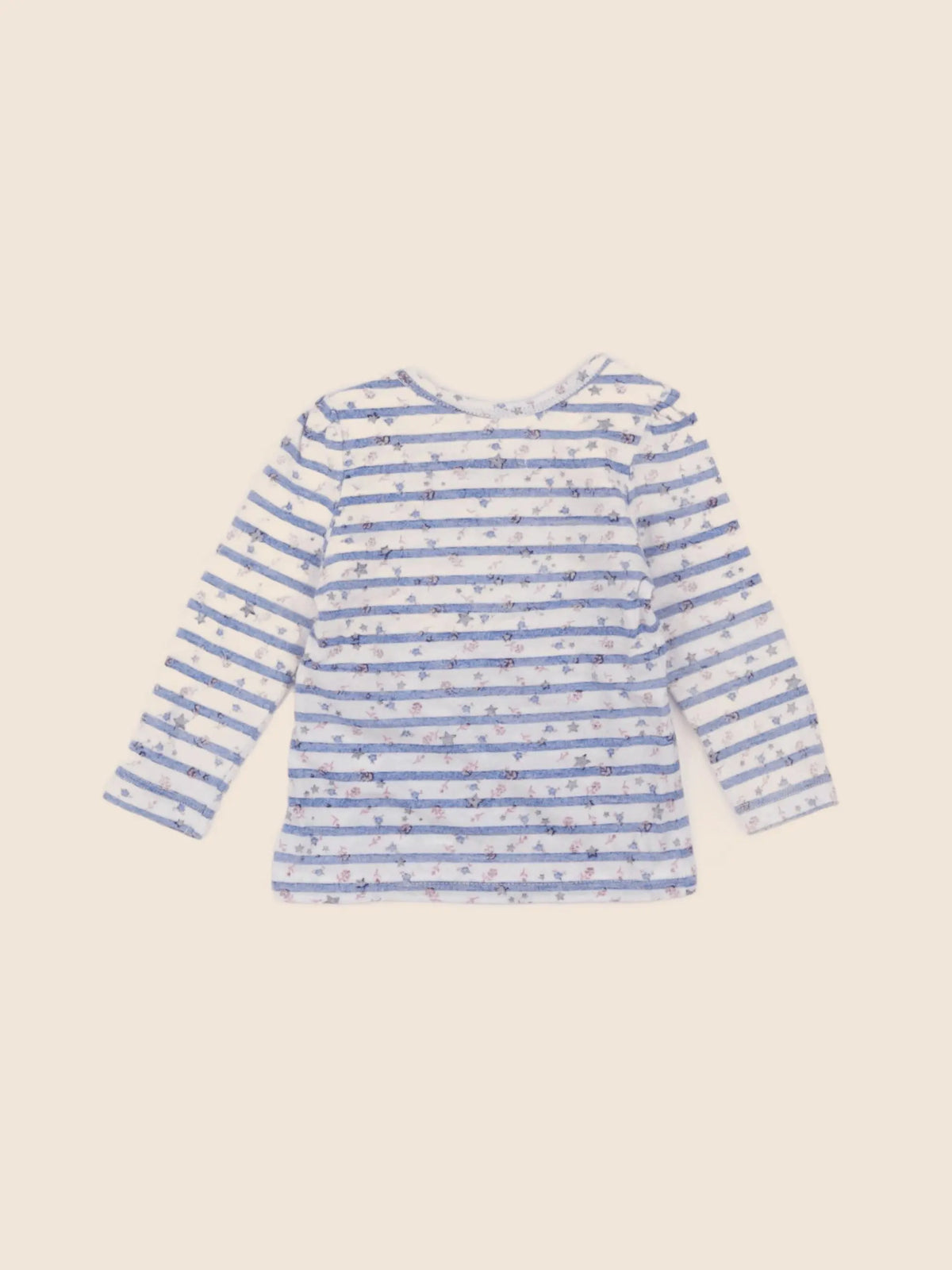IKKS - tee-shirt bleu - 6 mois