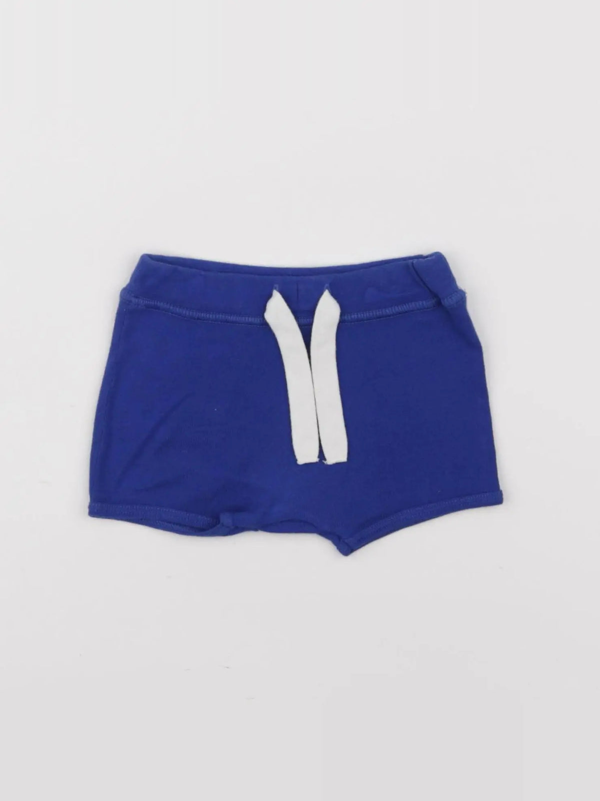 Petit Bateau - short bleu - 6 mois