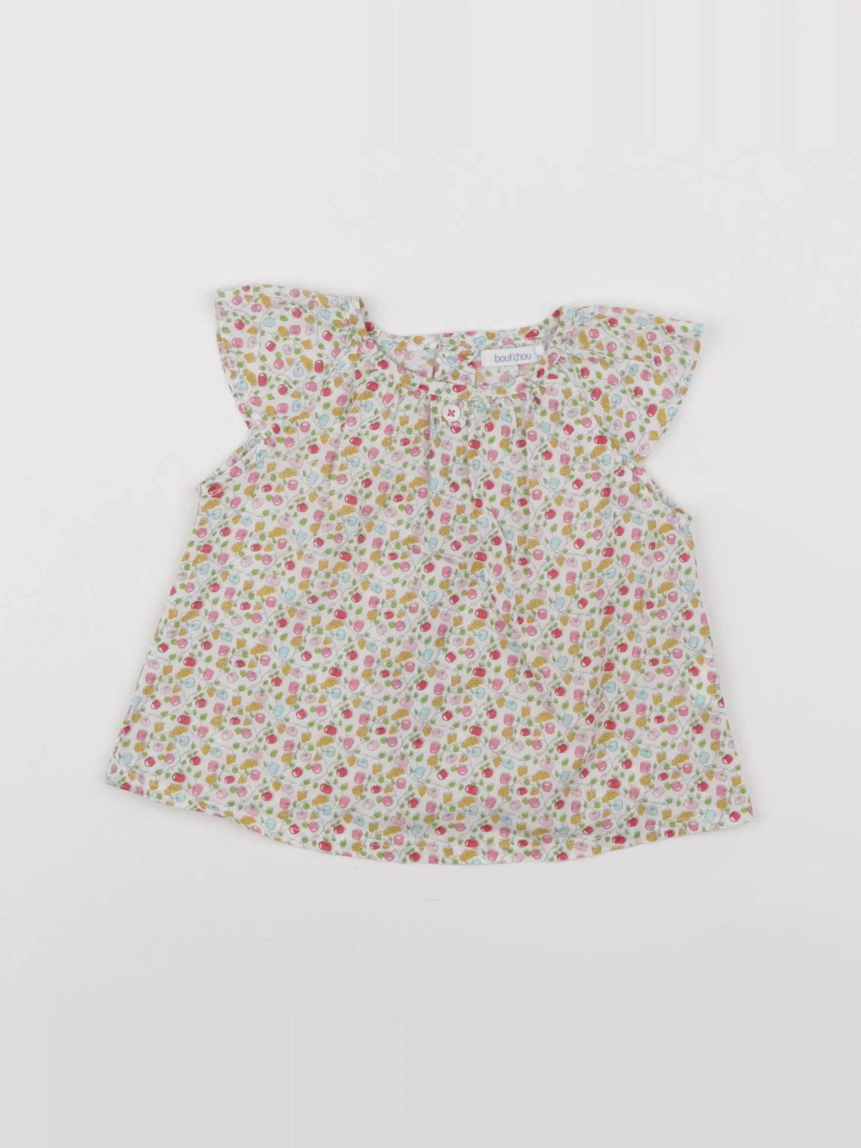 Boutchou - blouse multicolore - 3 mois