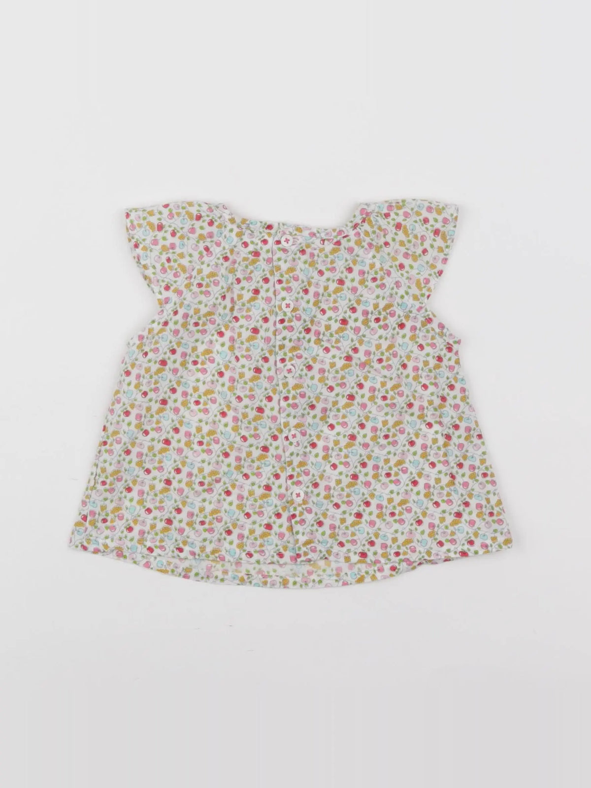 Boutchou - blouse multicolore - 3 mois