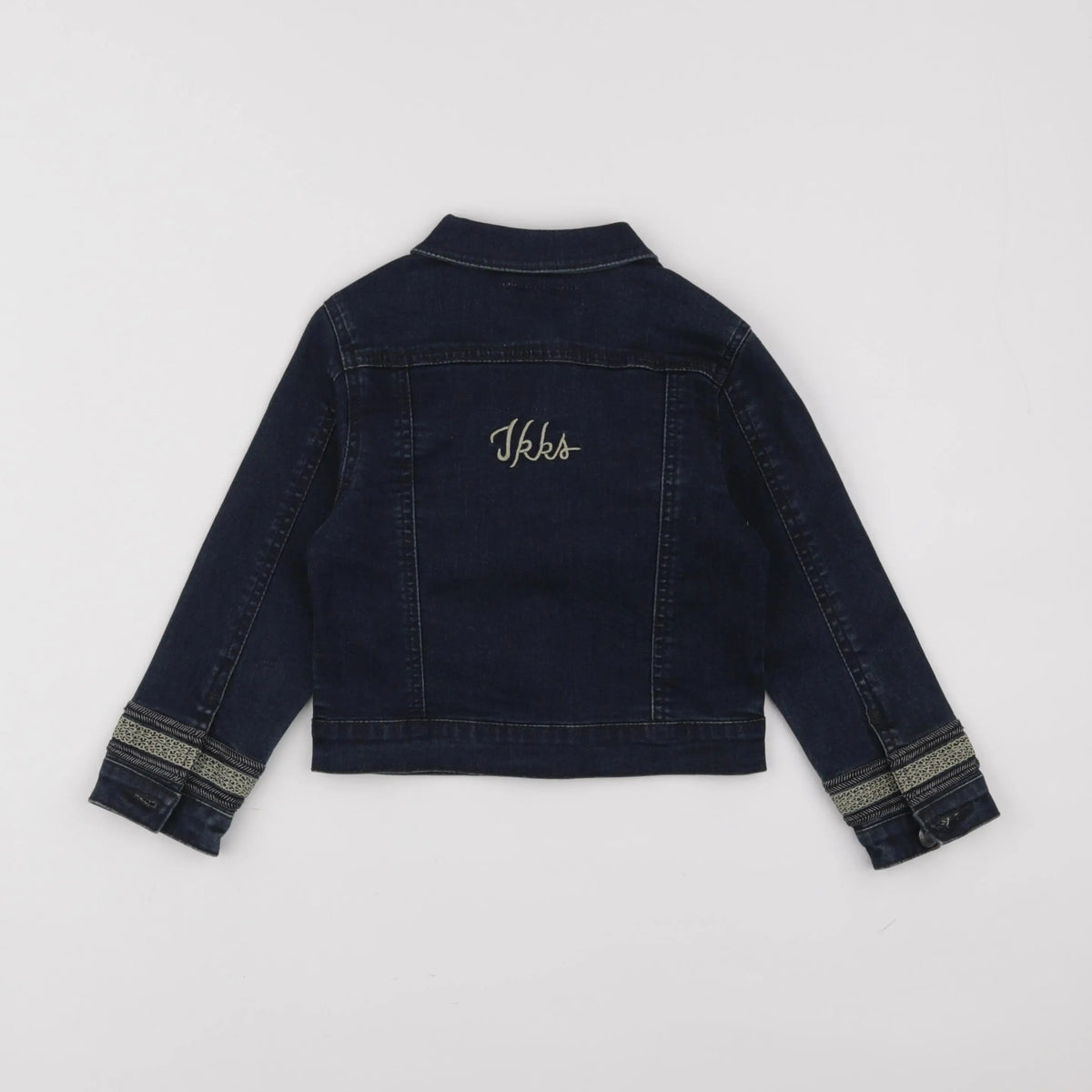 IKKS - veste imprimé au dos bleu - 4 ans
