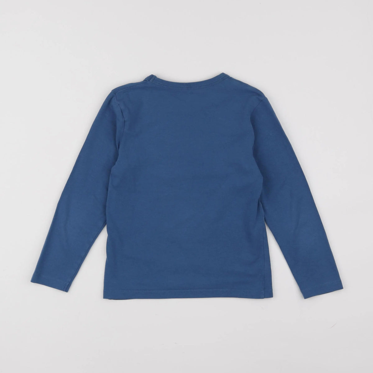Vertbaudet - tee-shirt bleu - 8 ans