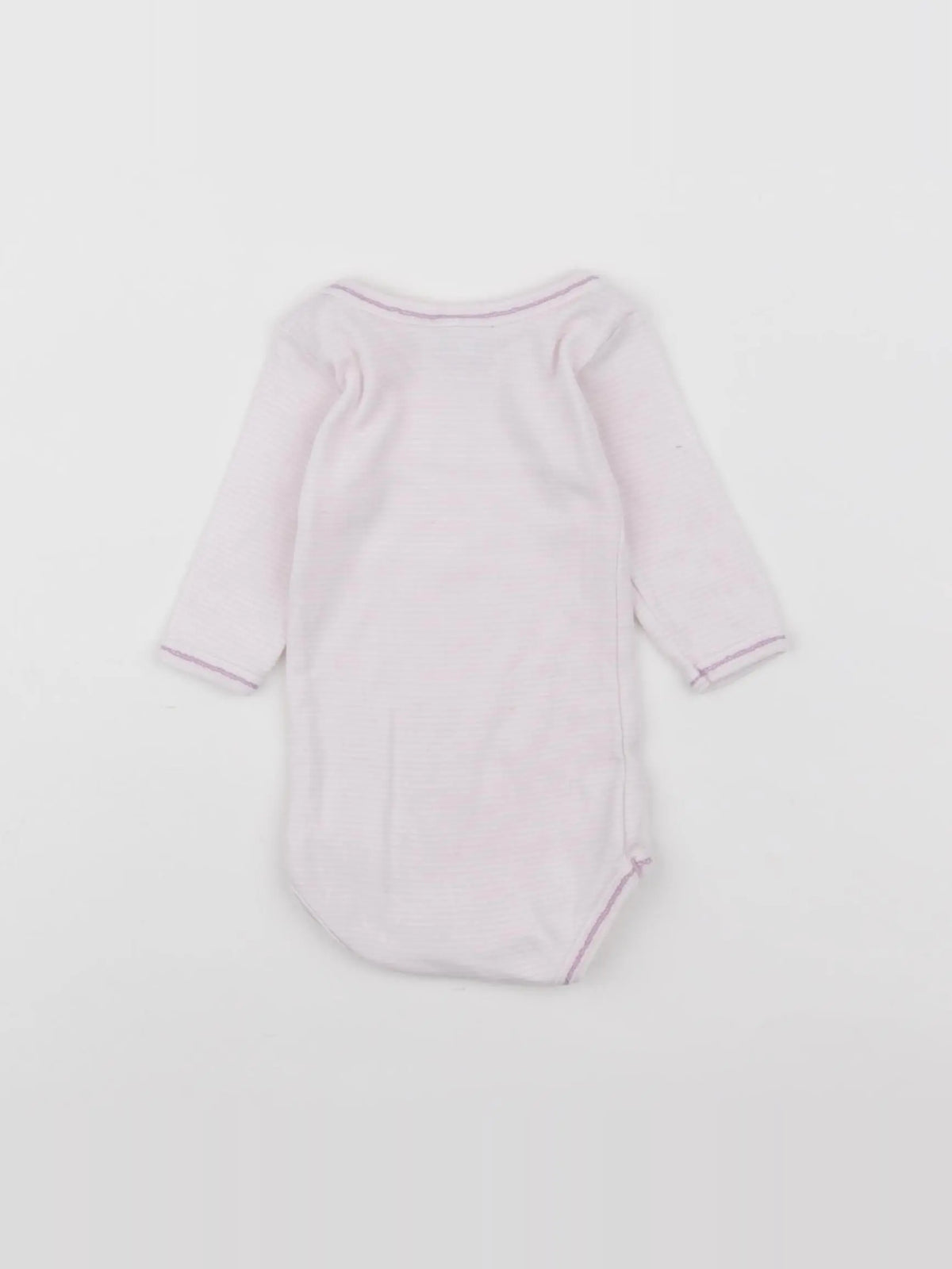 Petit Bateau - body rose - 3 mois