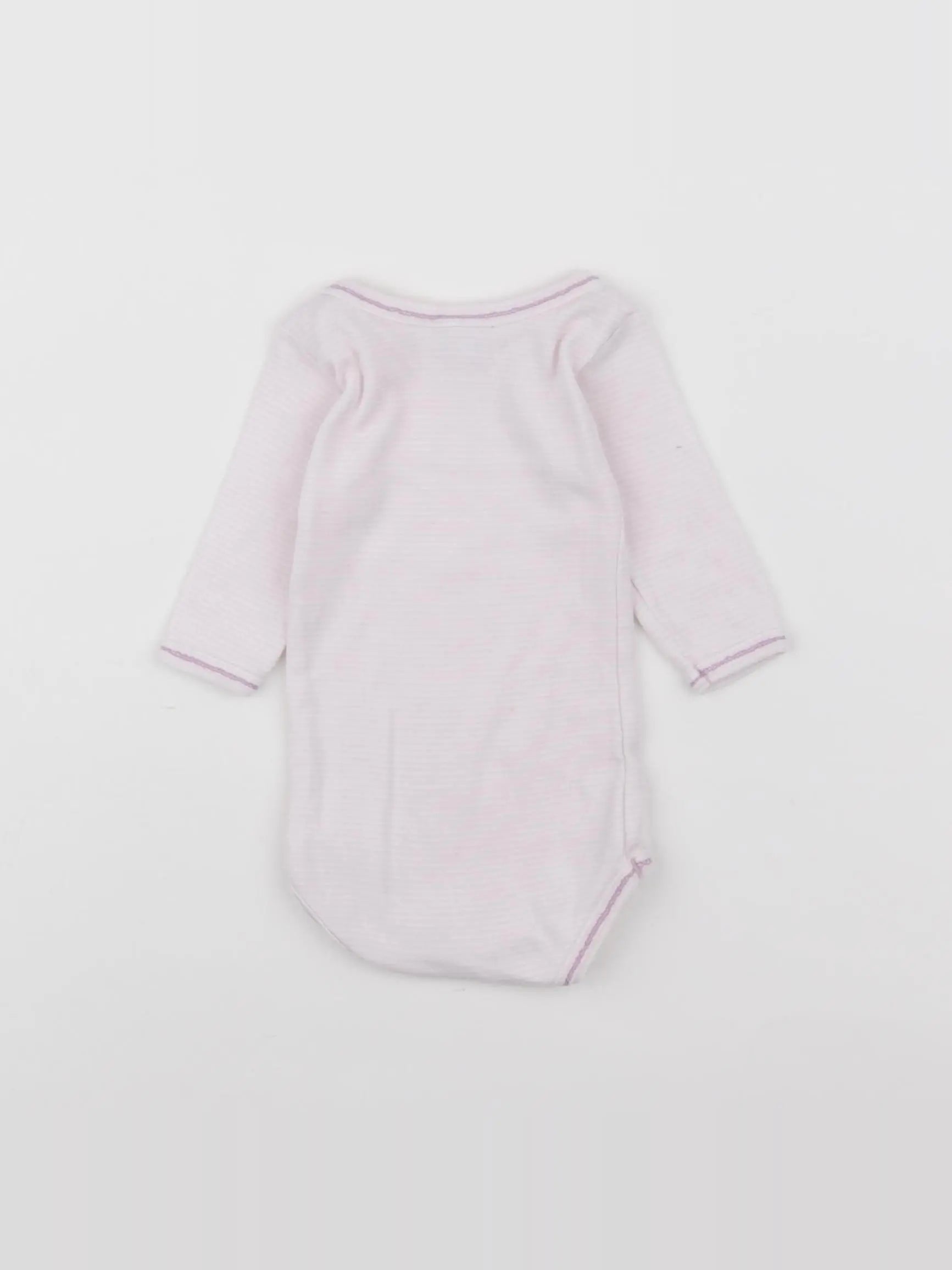 Petit Bateau - body rose - 3 mois
