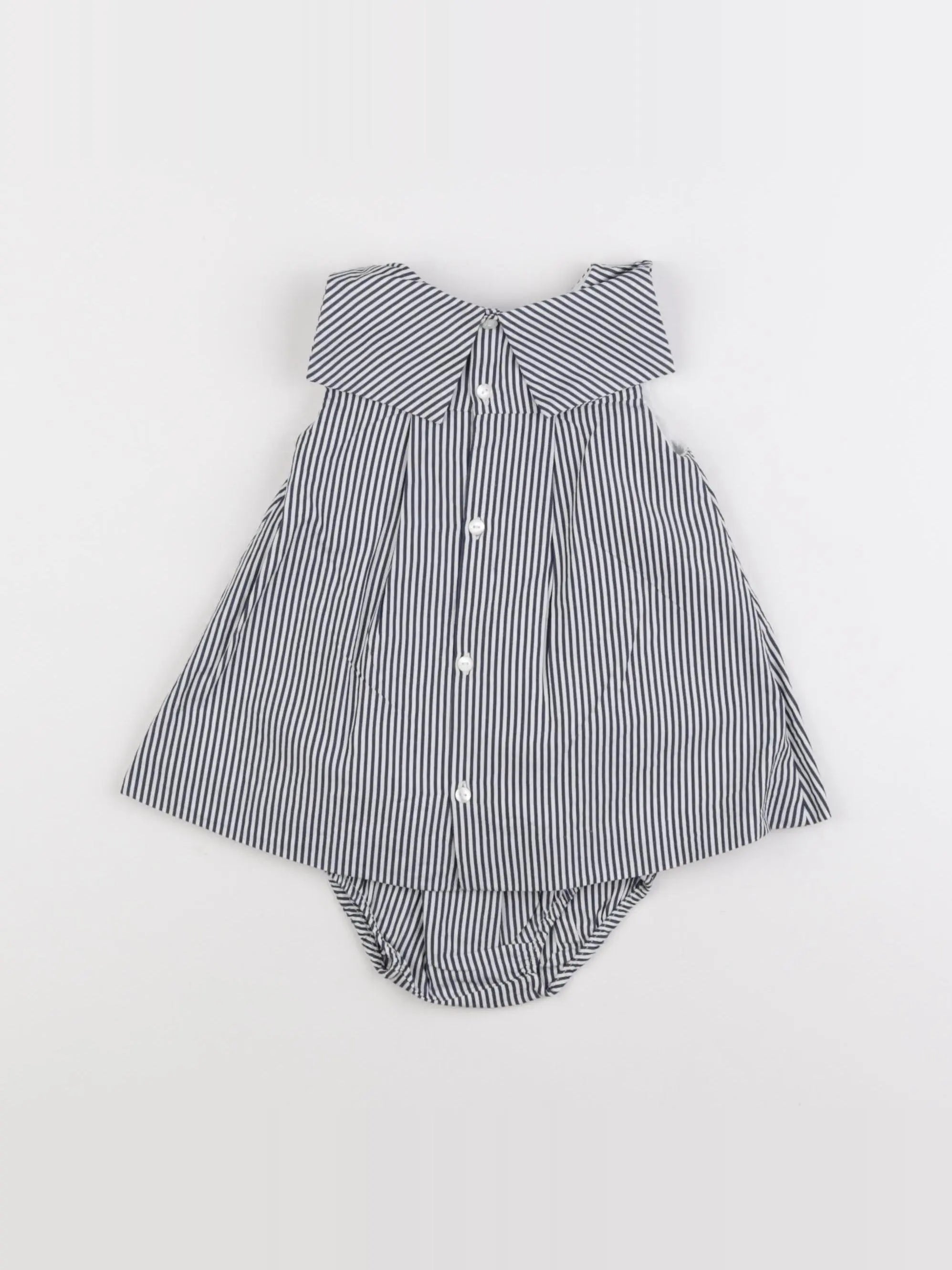 Jacadi - robe bleu - 6 mois