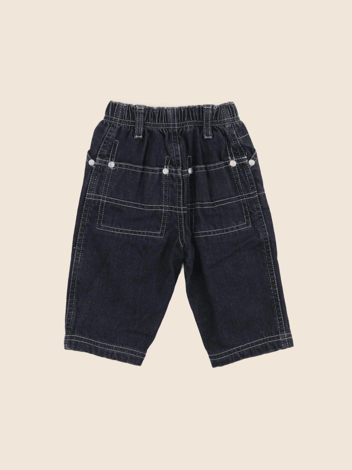 Petit Bateau - jean bleu - 6 mois
