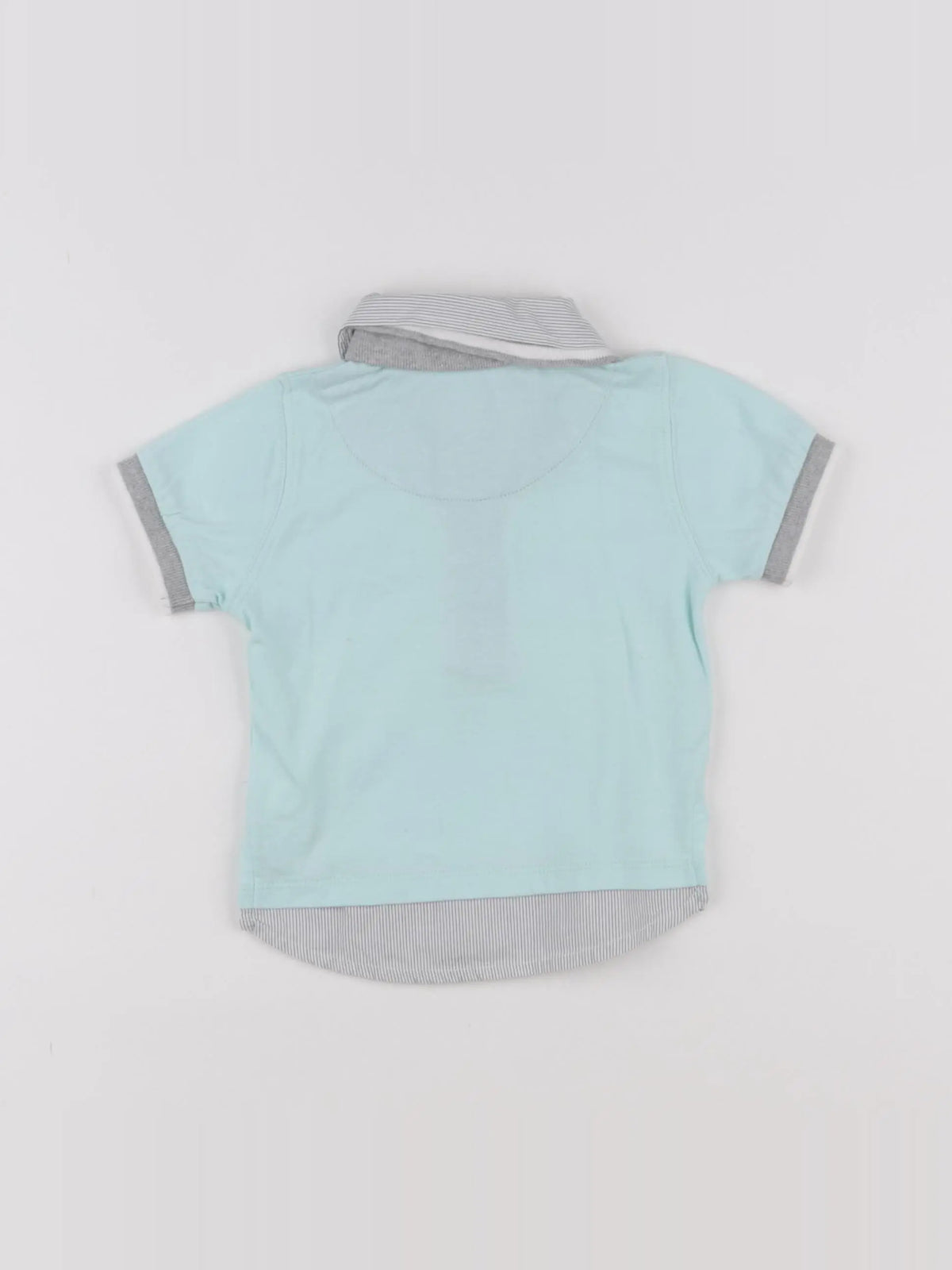 Timberland - polo bleu - 6 mois