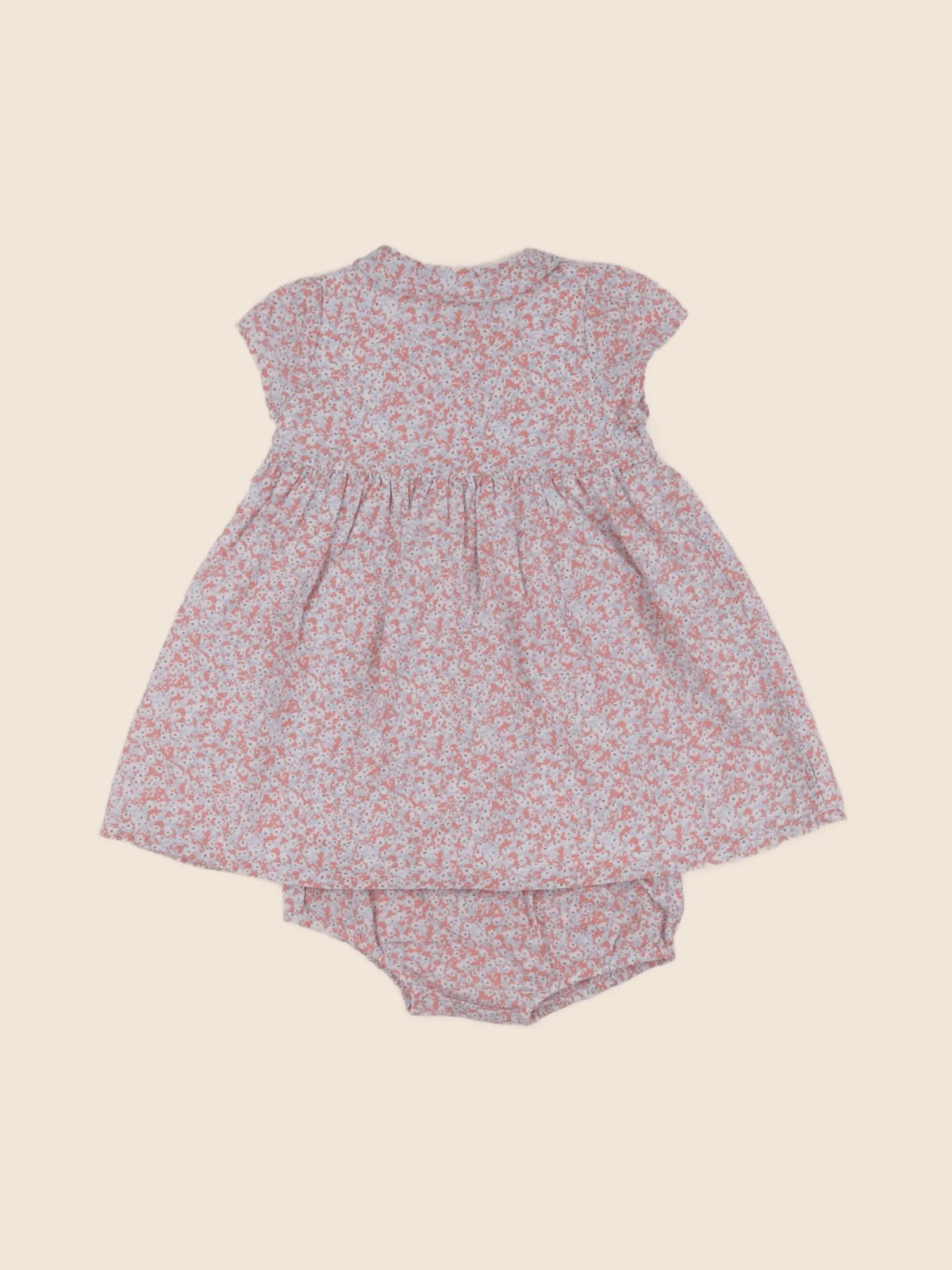 Boutchou - robe orange - 6 mois