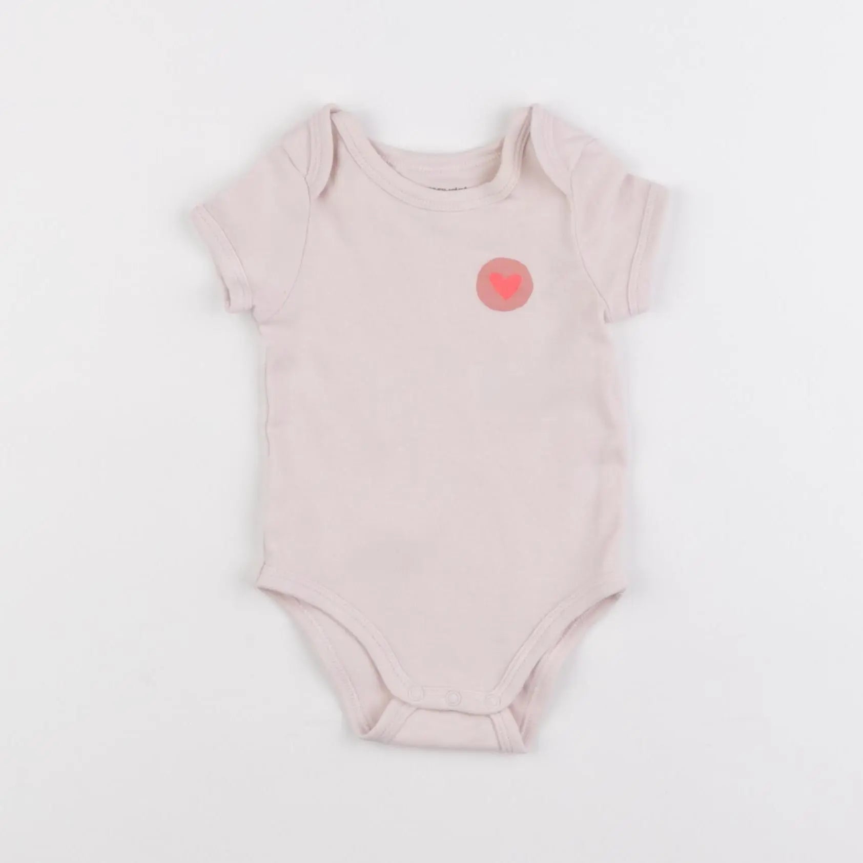 Vertbaudet - body rose - 3 mois