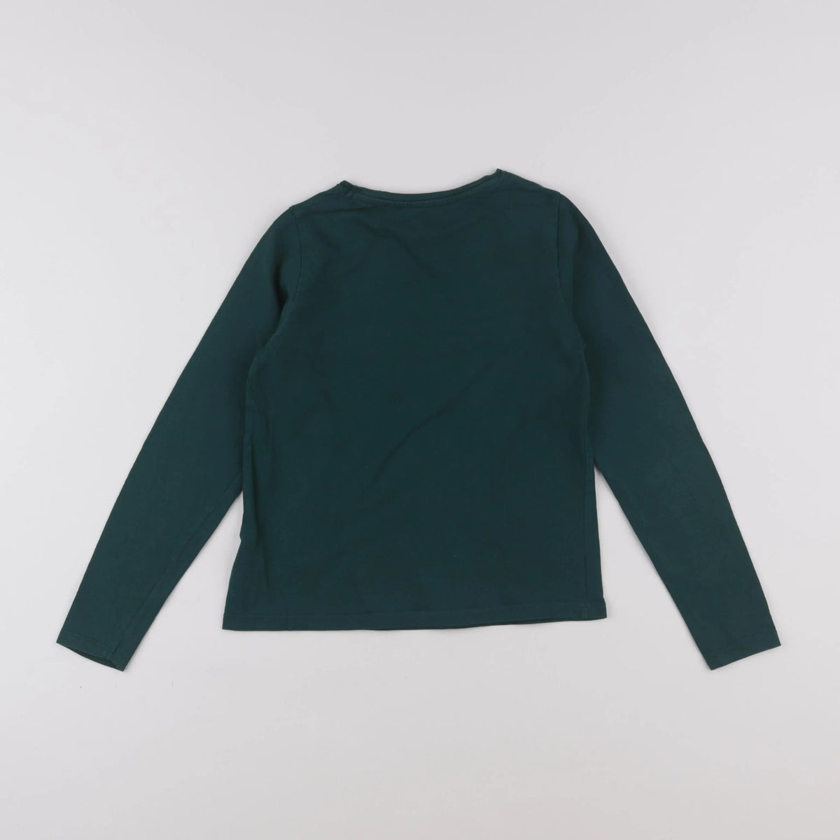 Vertbaudet - tee-shirt vert - 8 ans