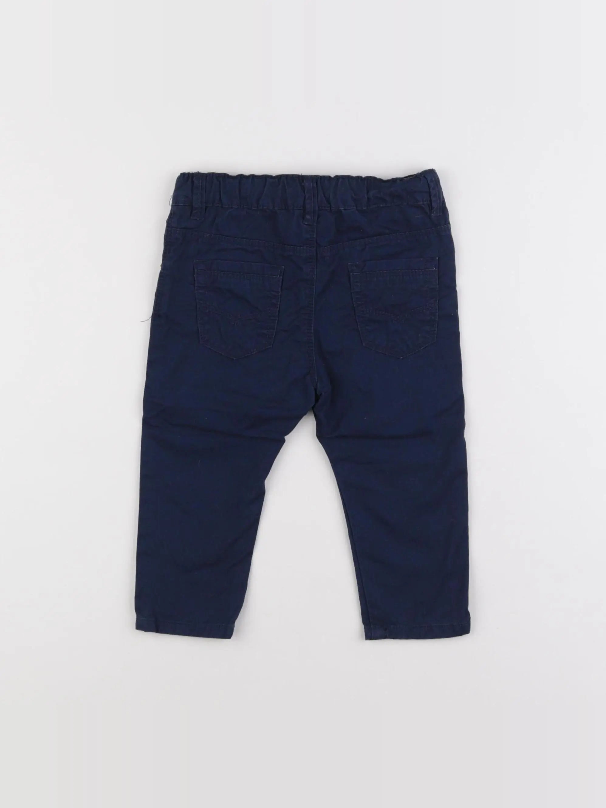 Zara - pantalon bleu - 9/12 mois