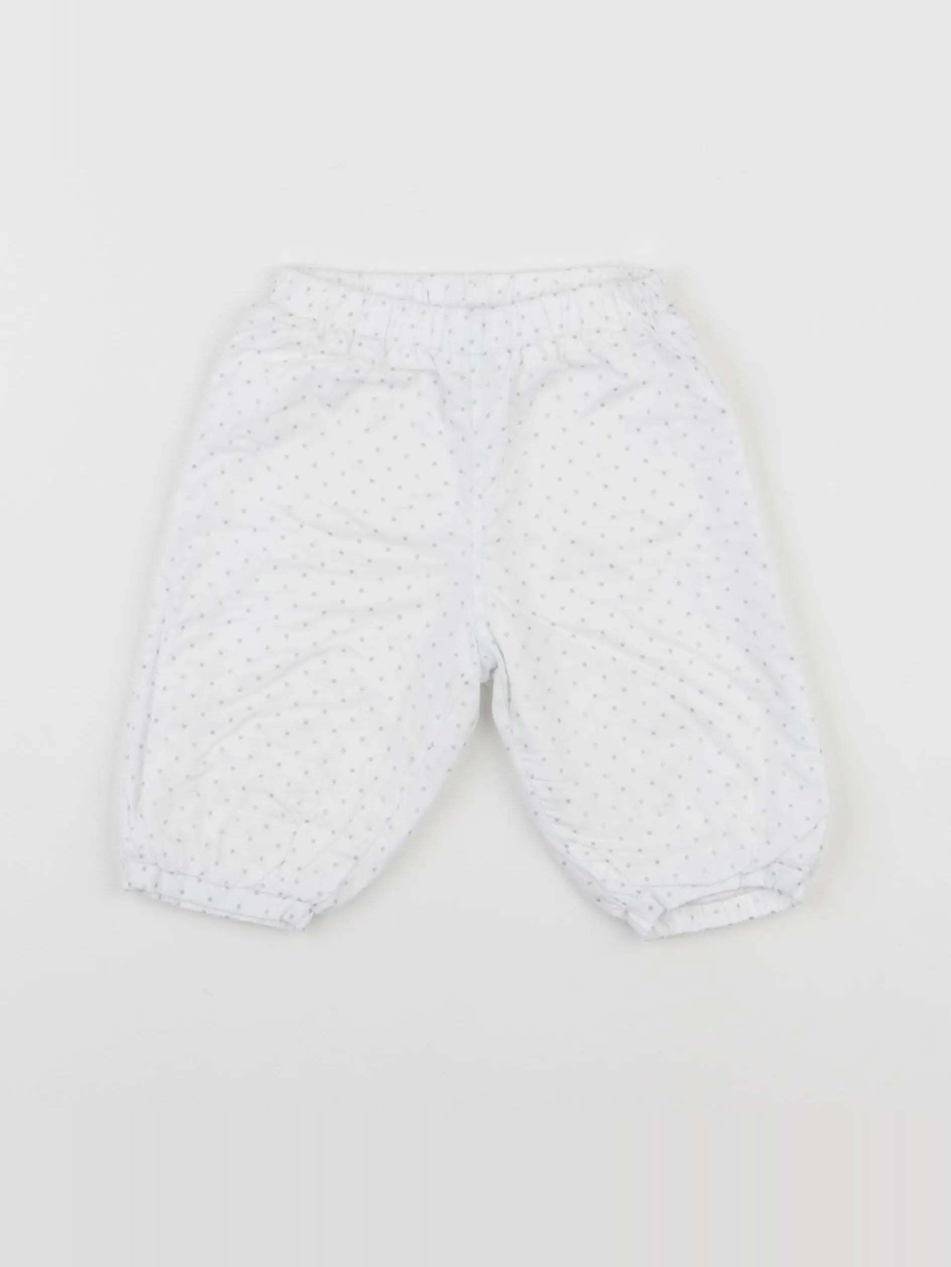 Jacadi - pantalon blanc, argent - 6 mois